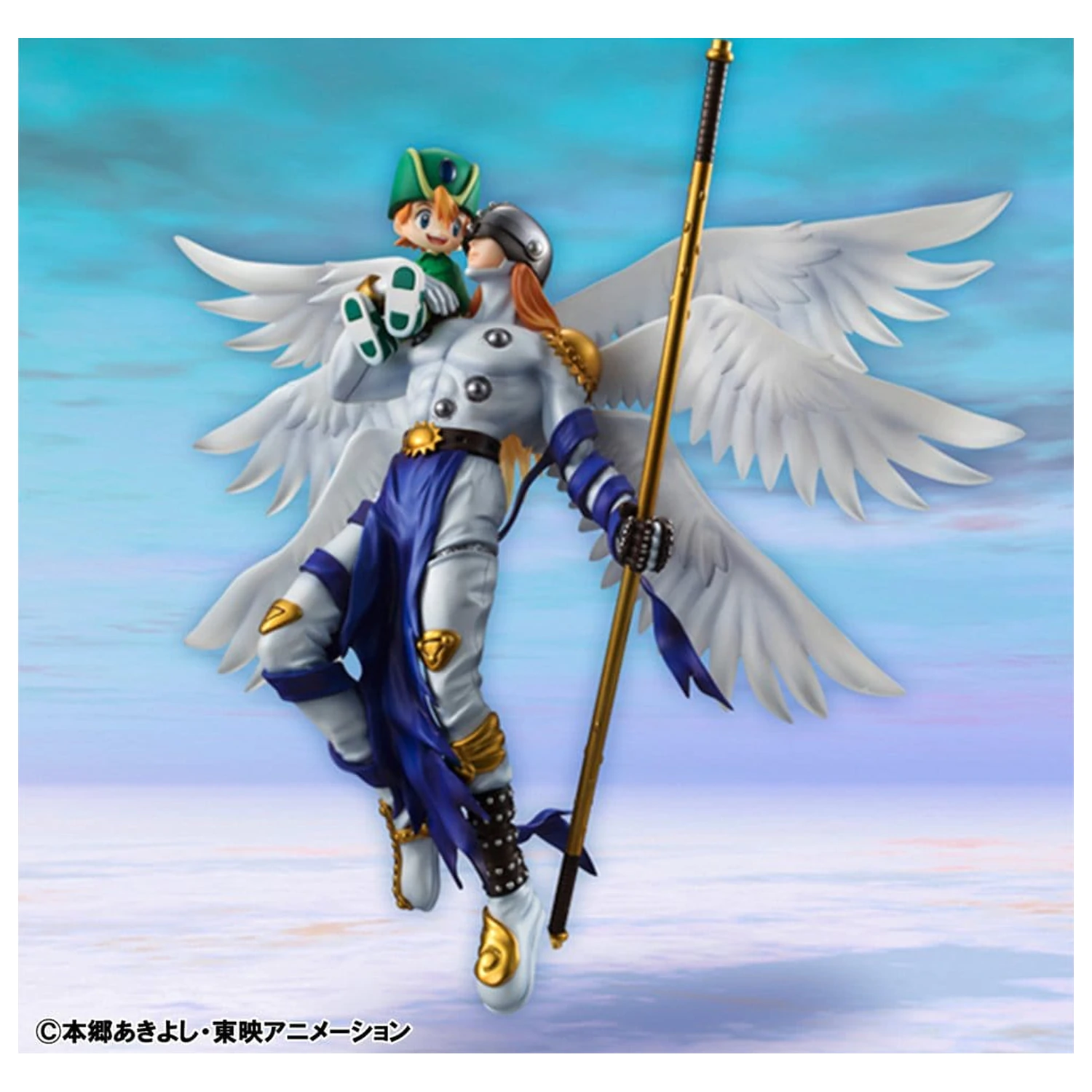Digimon Adventure G.E.M. Series PVC Figurka Angemon & Takeru Takaishi 22 cm (Repeat) zdjęcie produktu