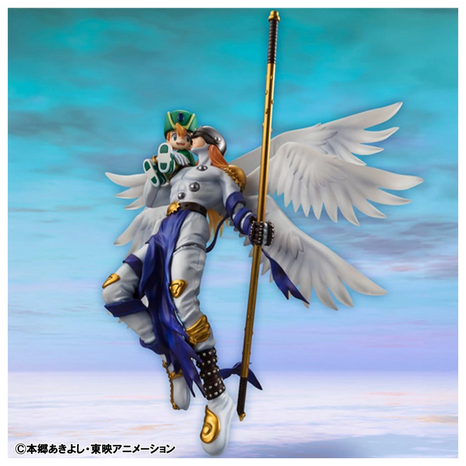 Digimon Adventure G.E.M. Series PVC Figurka Angemon & Takeru Takaishi 22 cm (Repeat) zdjęcie produktu