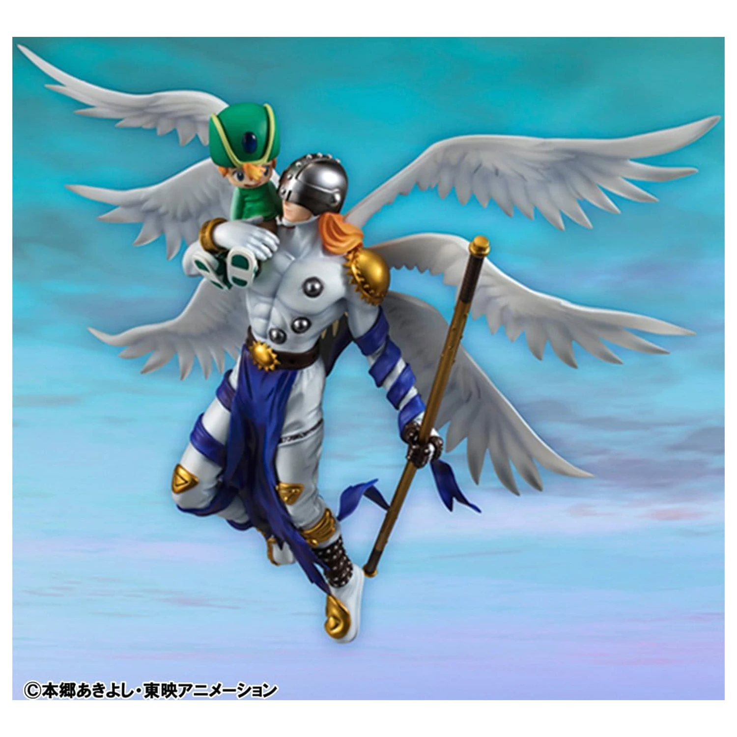 Digimon Adventure G.E.M. Series PVC Figurka Angemon & Takeru Takaishi 22 cm (Repeat) zdjęcie produktu