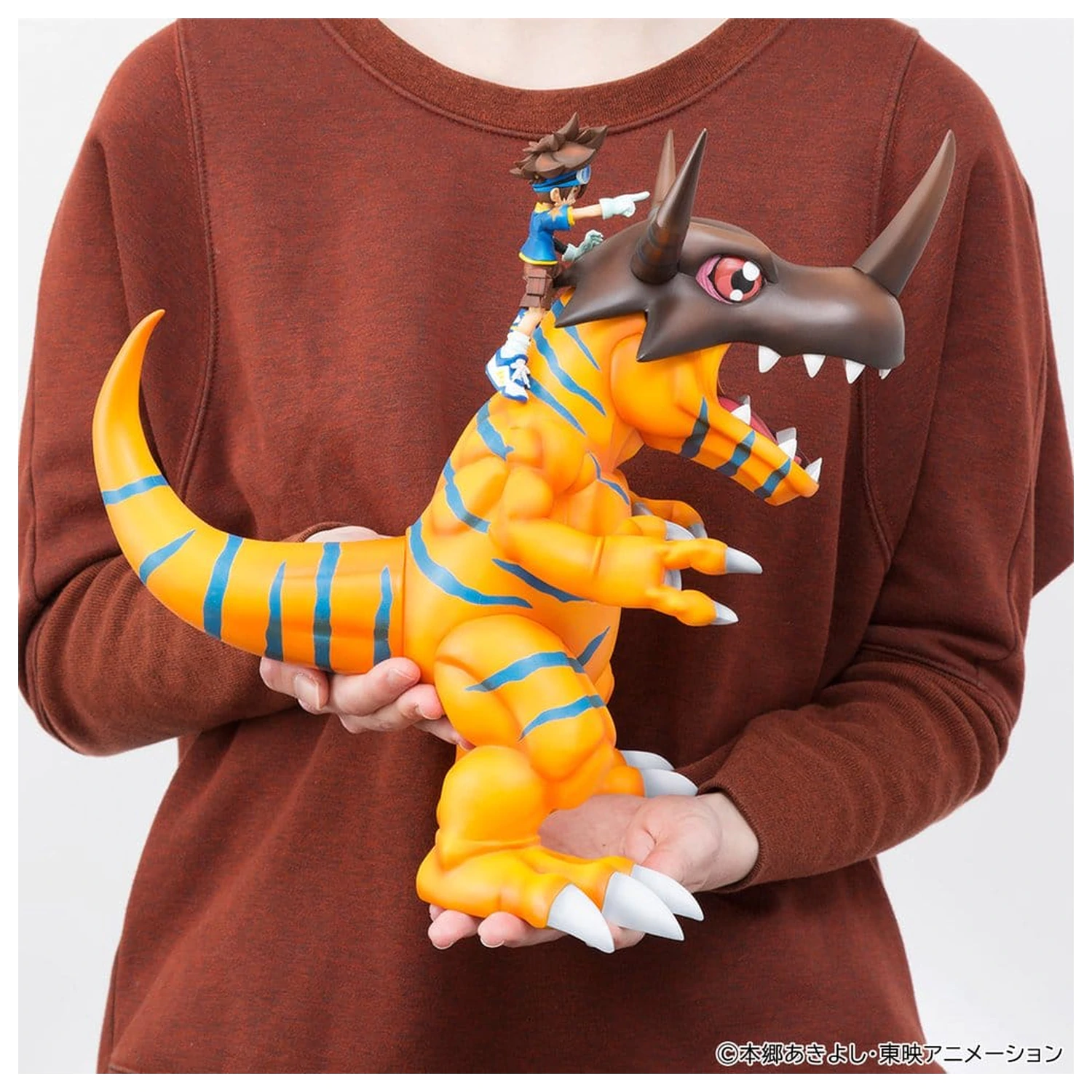 Figurka z PVC Digimon Adventure Precious G.E.M. Series Greymon & Taichi Yagami 25 cm zdjęcie produktu