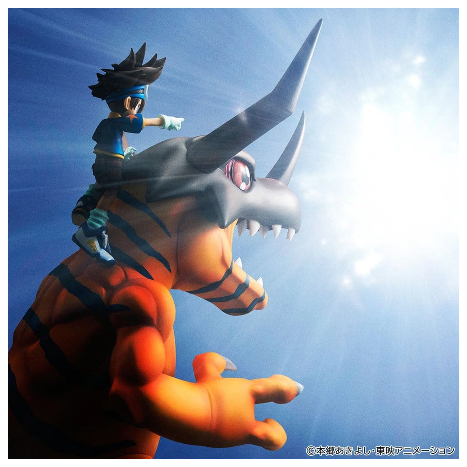 Figurka z PVC Digimon Adventure Precious G.E.M. Series Greymon & Taichi Yagami 25 cm zdjęcie produktu