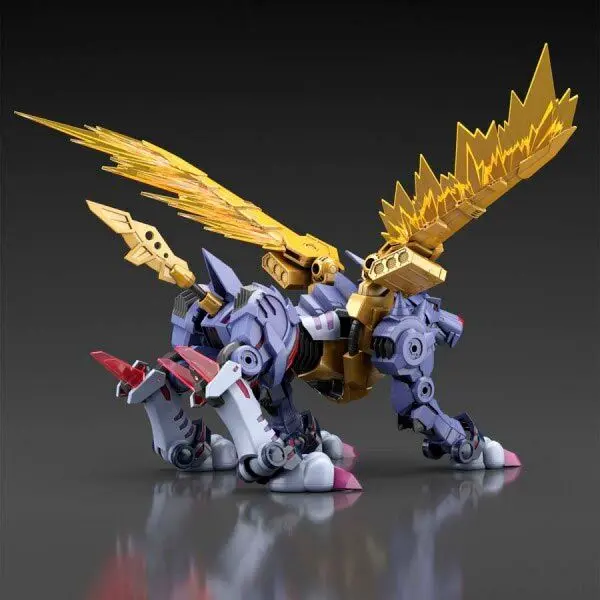 Figurka do składania Digimon Metal Garurumon Model Kit 14 cm zdjęcie produktu