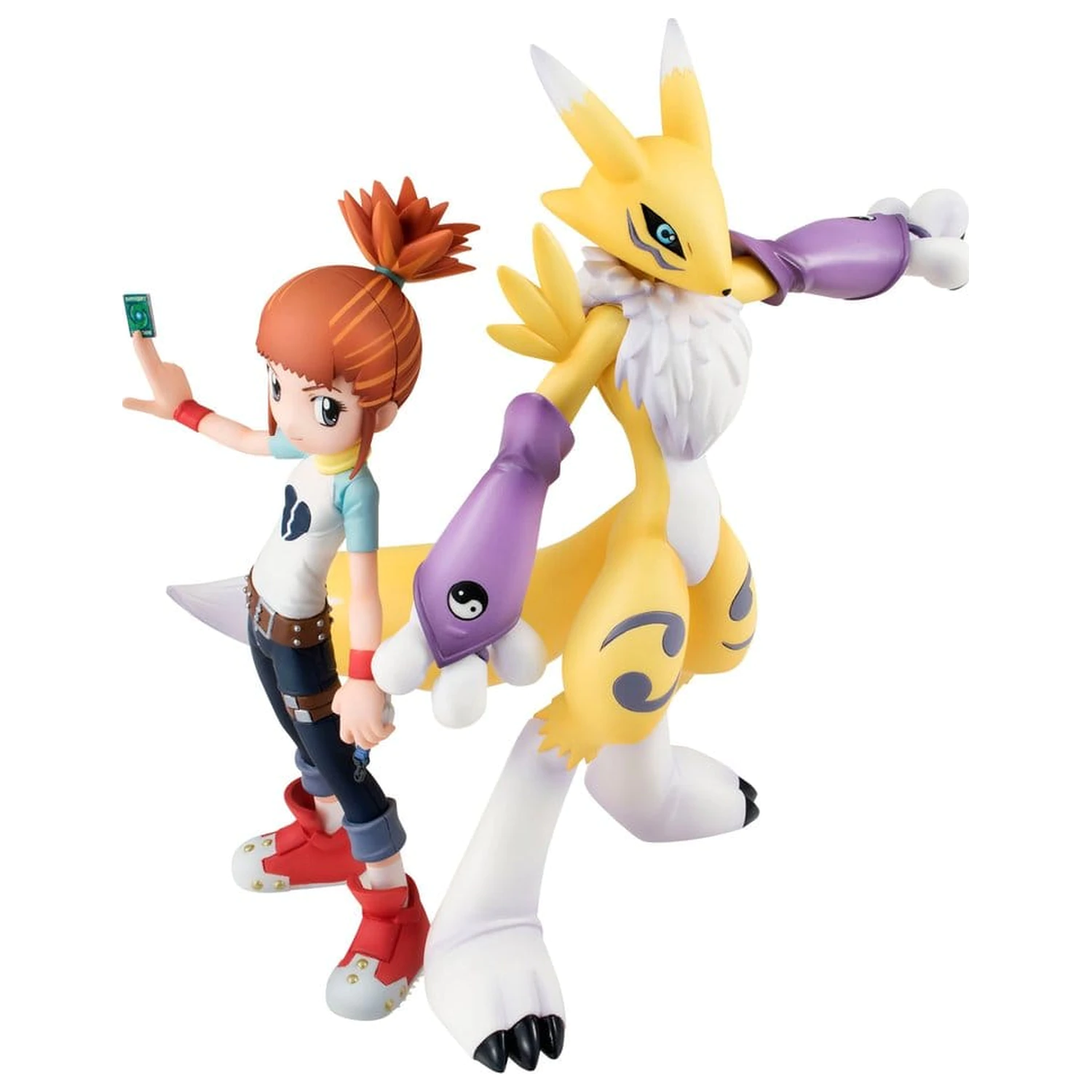 Digimon Tamers G.E.M. Series Figurka z PVC Renamon & Ruki Makino 13 cm Wznowienie zdjęcie produktu