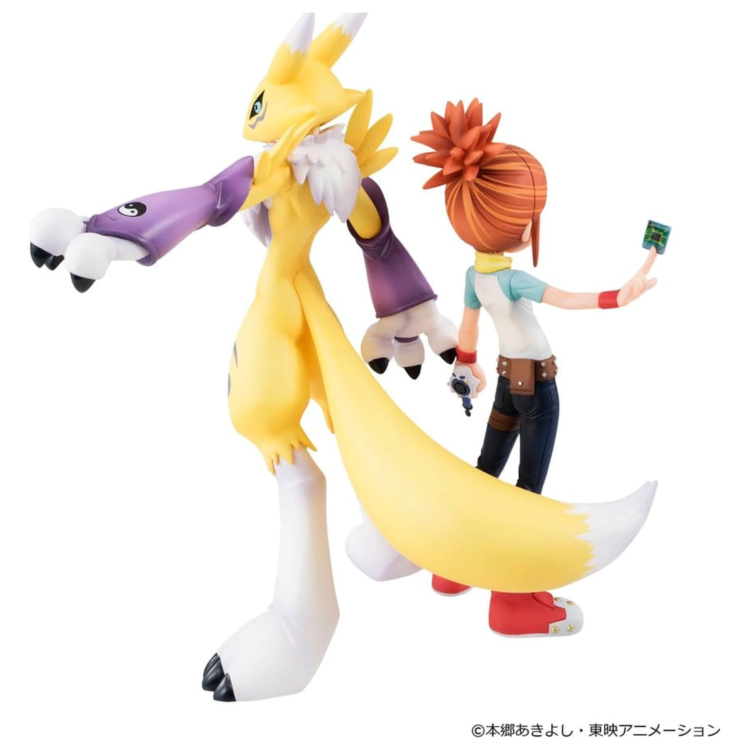 Digimon Tamers G.E.M. Series Figurka z PVC Renamon & Ruki Makino 13 cm Wznowienie zdjęcie produktu