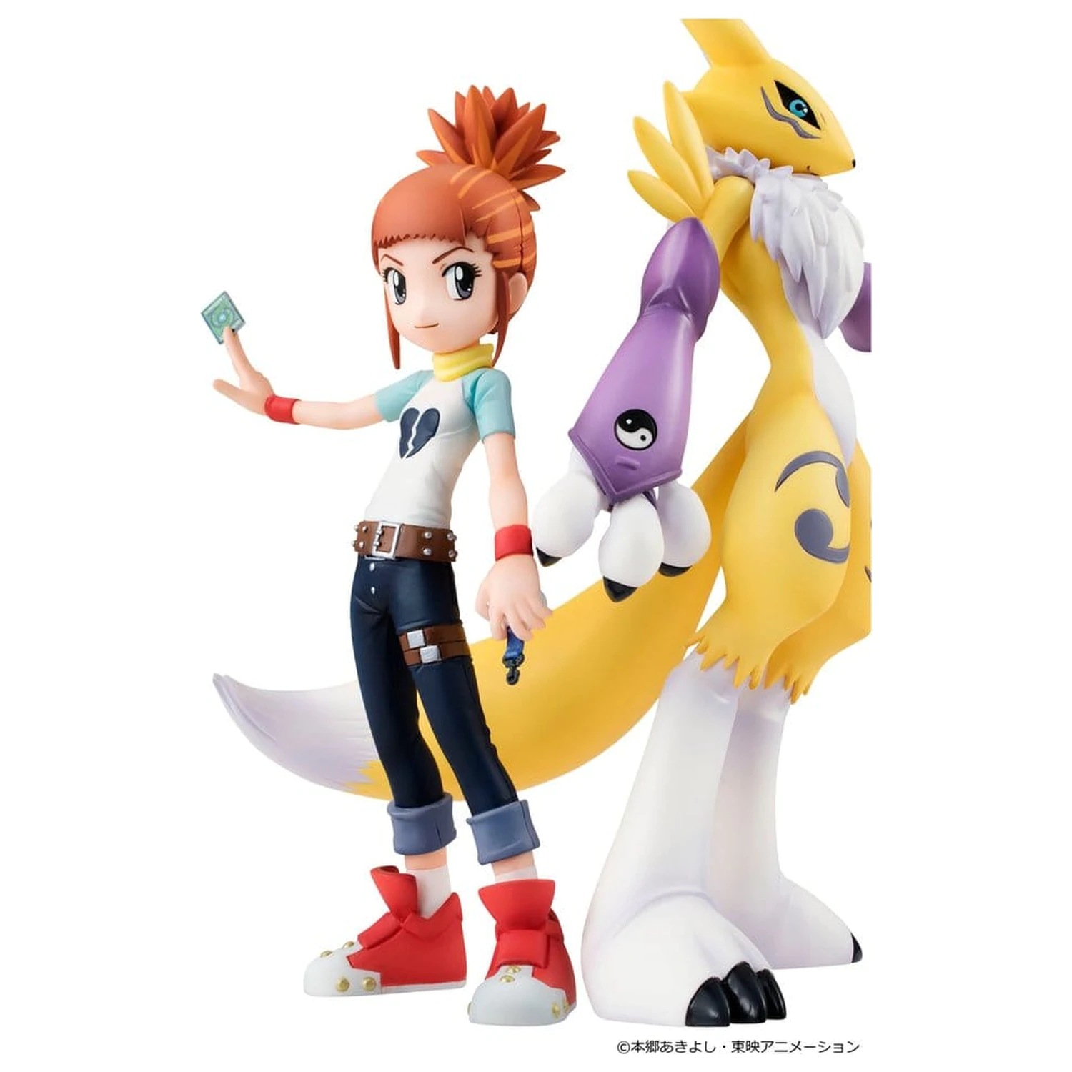 Digimon Tamers G.E.M. Series Figurka z PVC Renamon & Ruki Makino 13 cm Wznowienie zdjęcie produktu