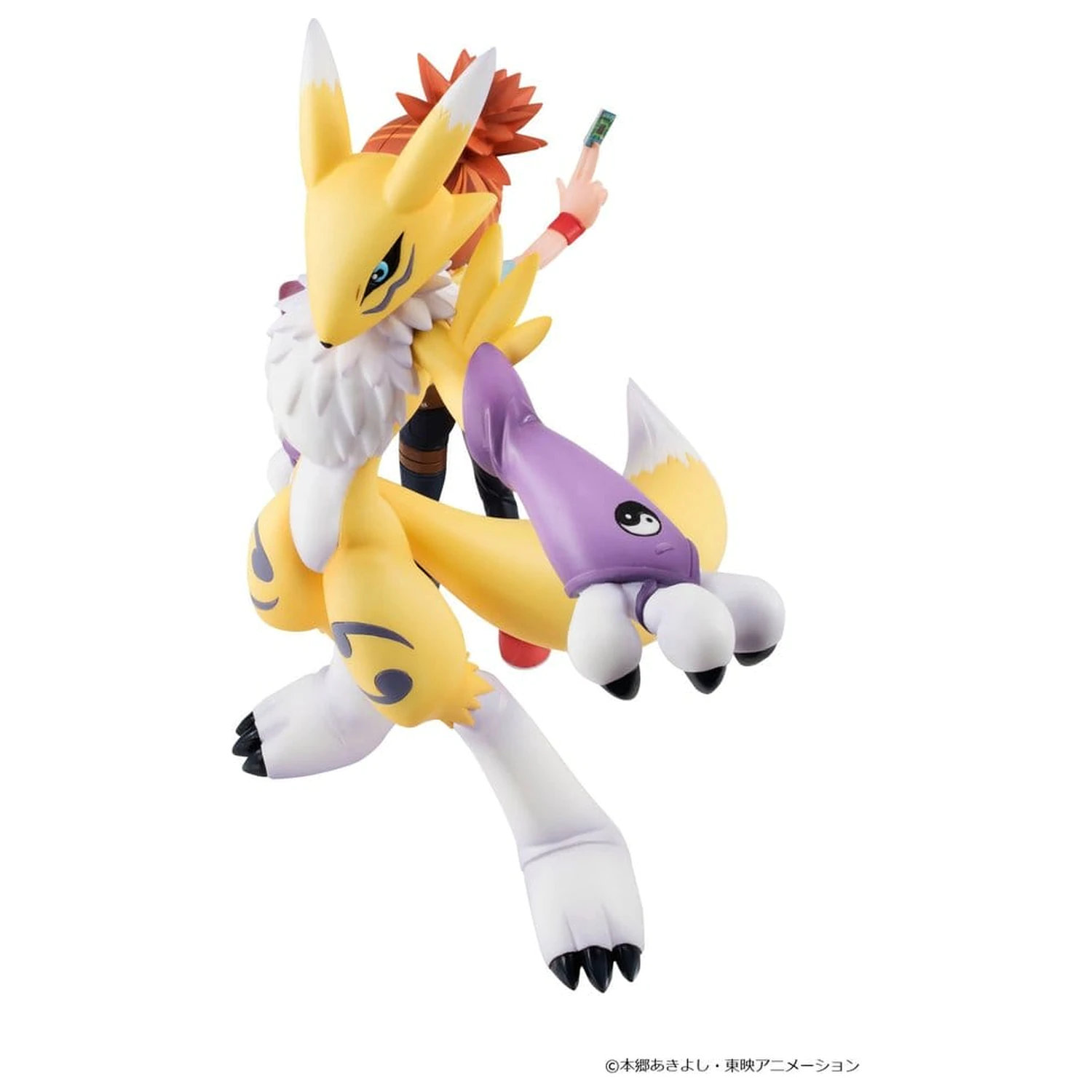 Digimon Tamers G.E.M. Series Figurka z PVC Renamon & Ruki Makino 13 cm Wznowienie zdjęcie produktu