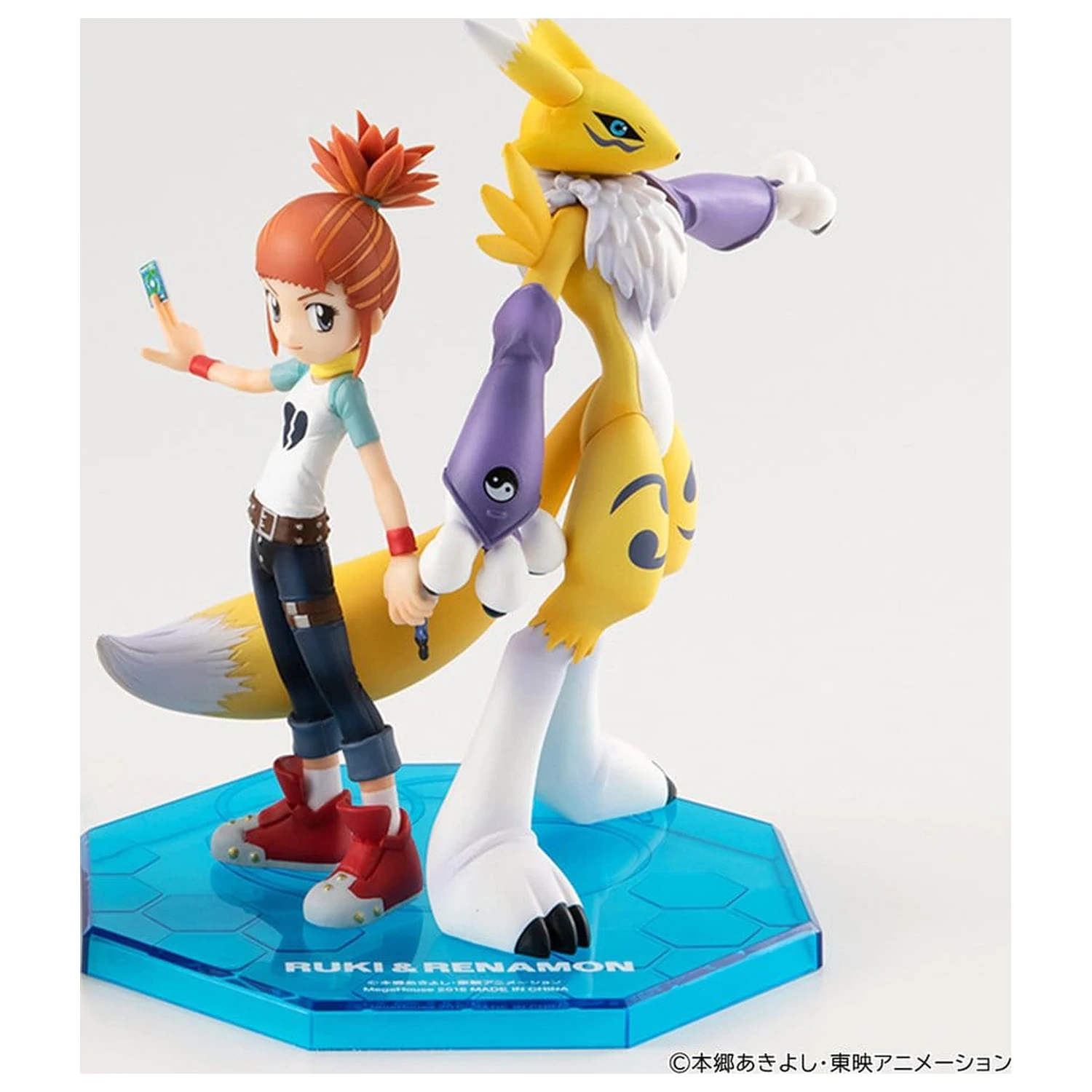 Digimon Tamers G.E.M. Series Figurka z PVC Renamon & Ruki Makino 13 cm Wznowienie zdjęcie produktu