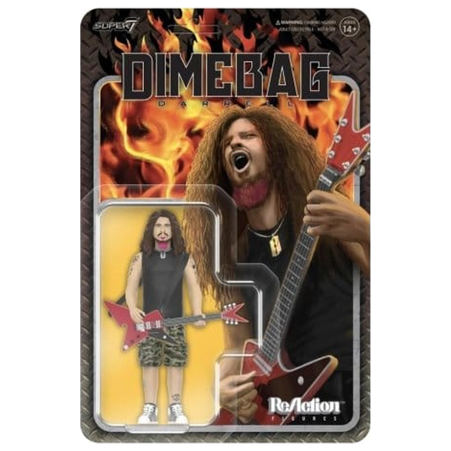Dimebag Darrell ReAction Figurka Akcji Fala 01 Dimebag Darrell Culprit zdjęcie produktu