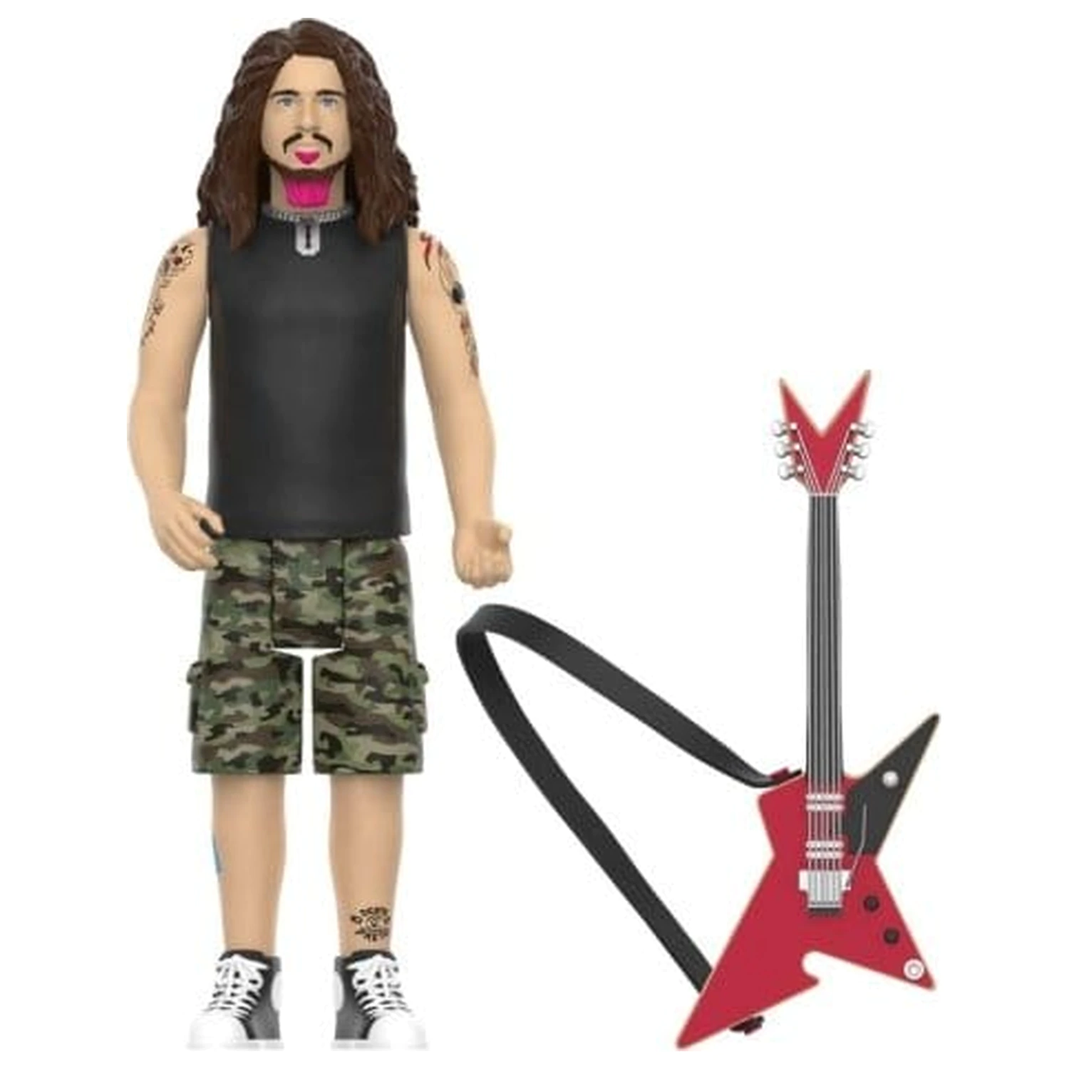 Dimebag Darrell ReAction Figurka Akcji Fala 01 Dimebag Darrell Culprit zdjęcie produktu