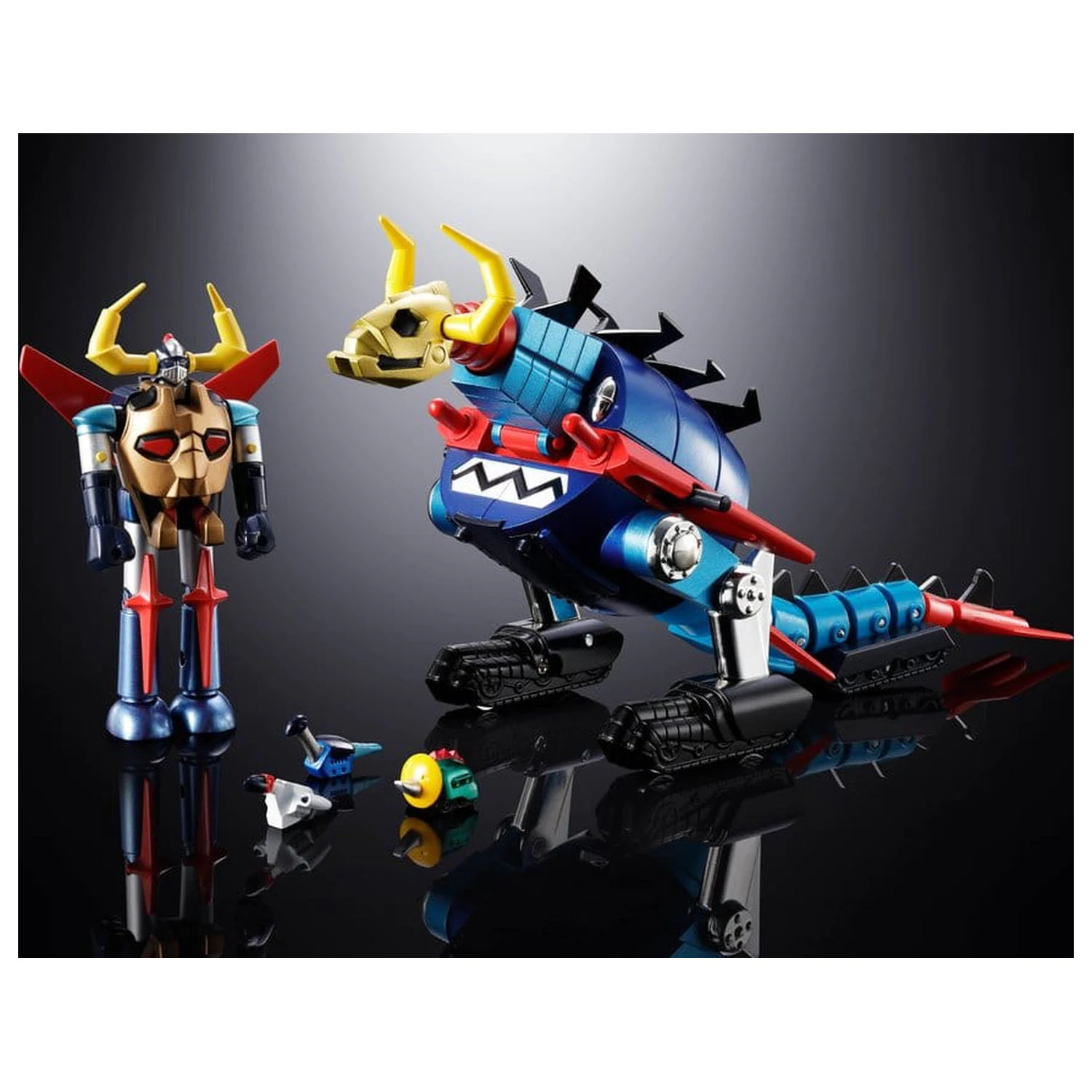 Dino Mech Gaiking Chogokin figurka akcji Daikumaryu i Gaiking 20 cm zdjęcie produktu
