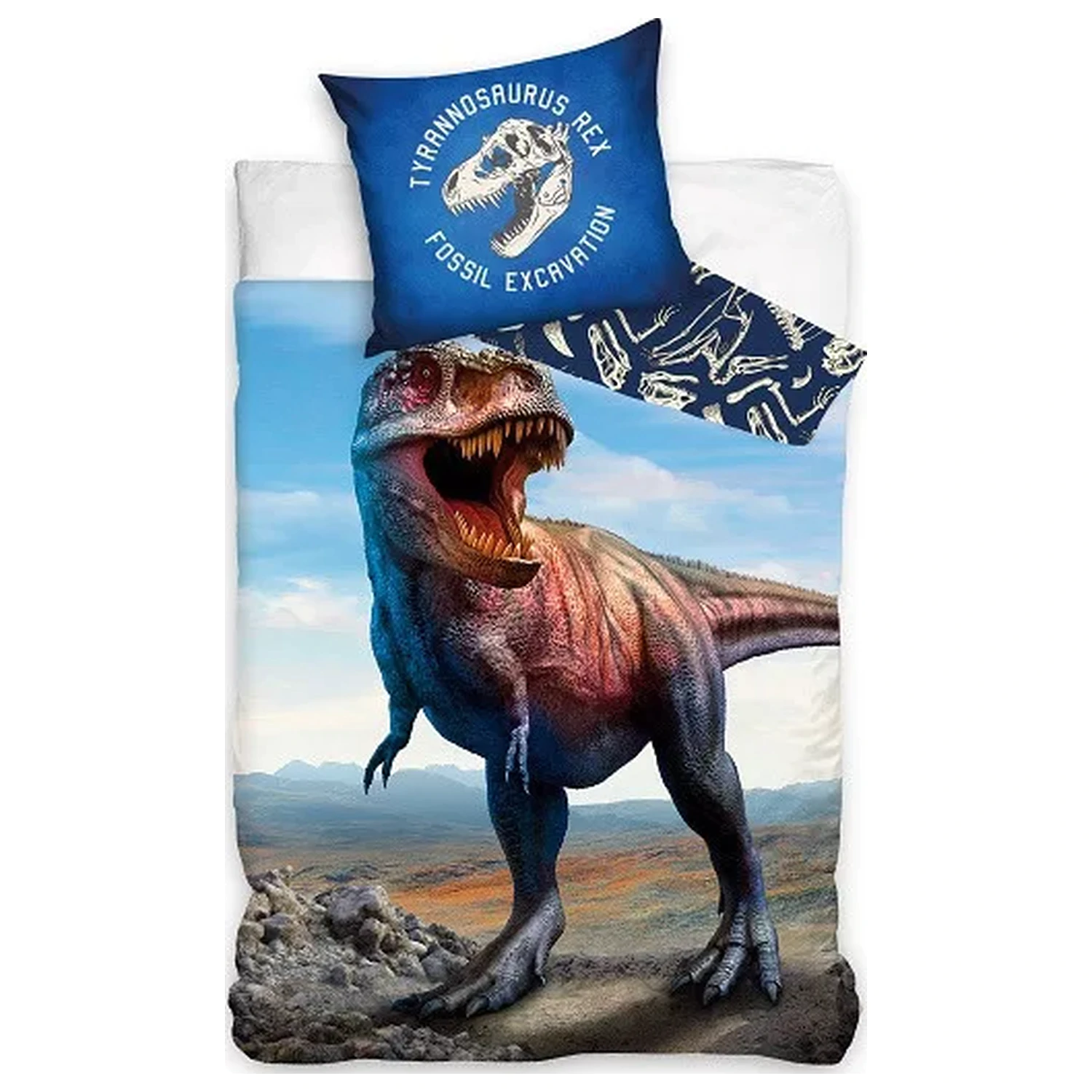 Poszewka na kołdrę Dinosaur Excavation zdjęcie produktu