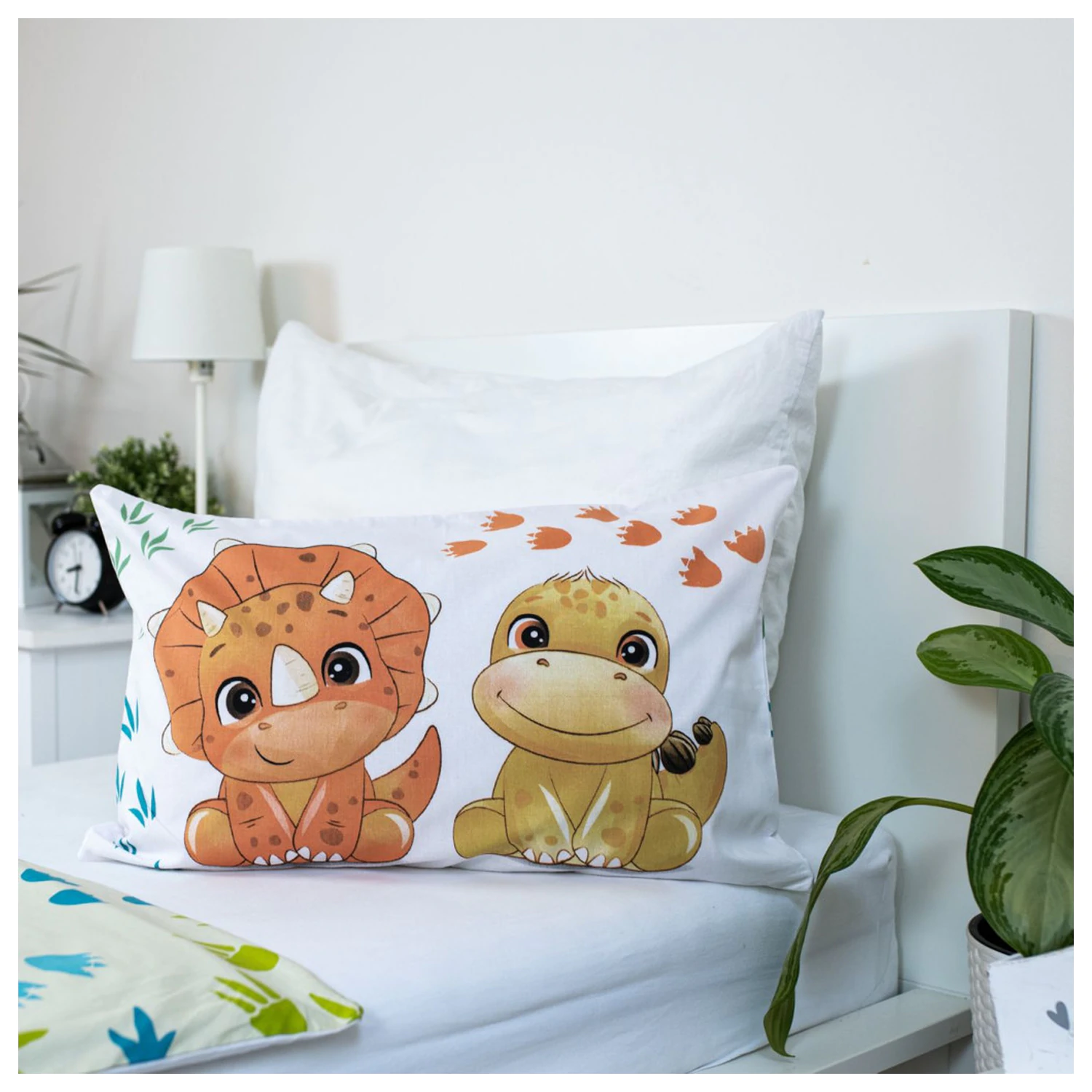 Dinosaur Friends Dziecięca Poszewka na Kołdrę dla Maluchów zdjęcie produktu