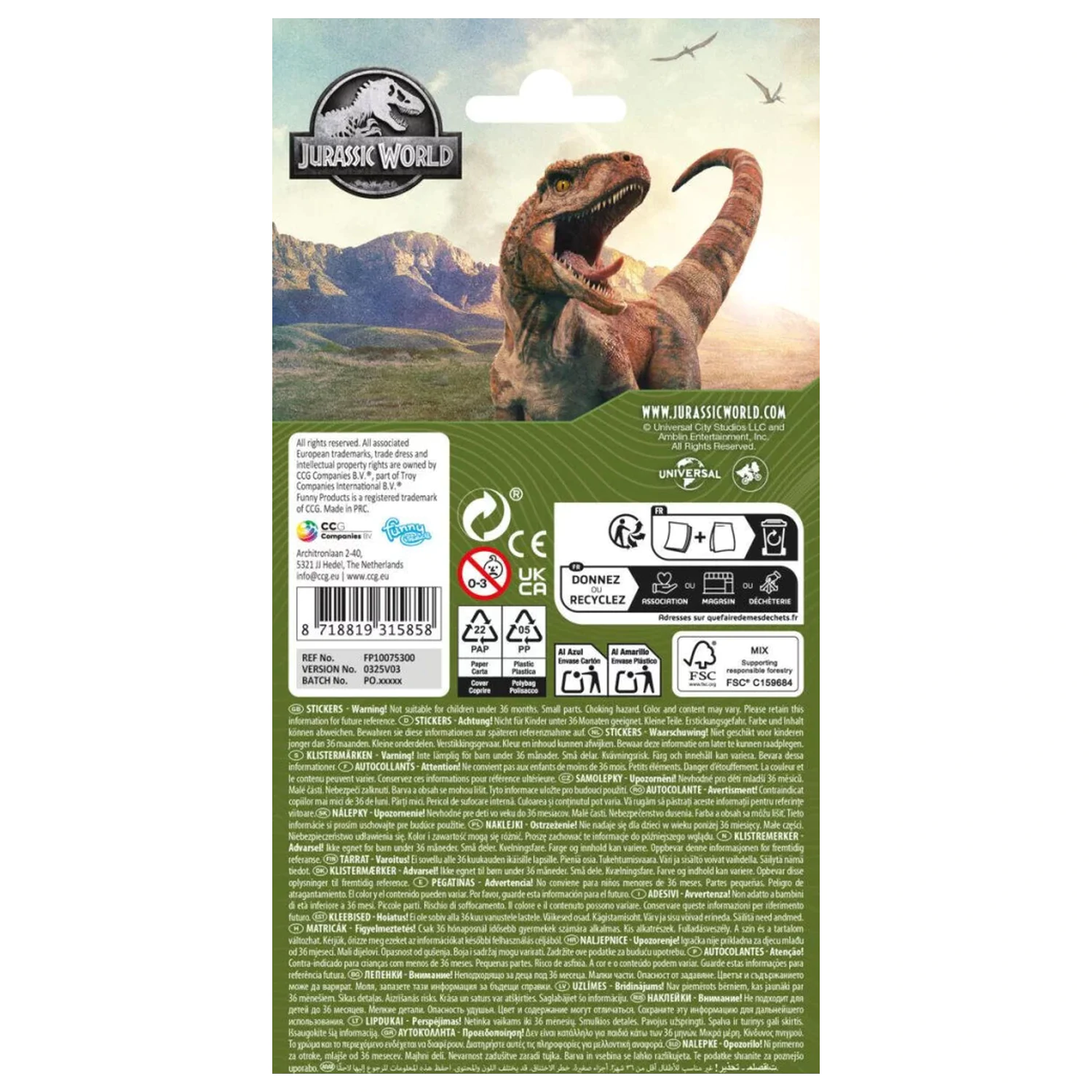 Naklejka Dinosaur Kingdom zdjęcie produktu