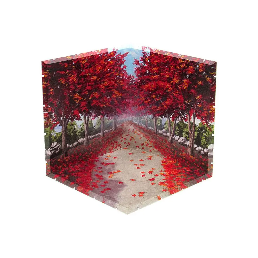 Dioramansion 200 Elementów Dekoracyjnych dla figurek Nendoroid i Figma Jesienne Drzewa zdjęcie produktu