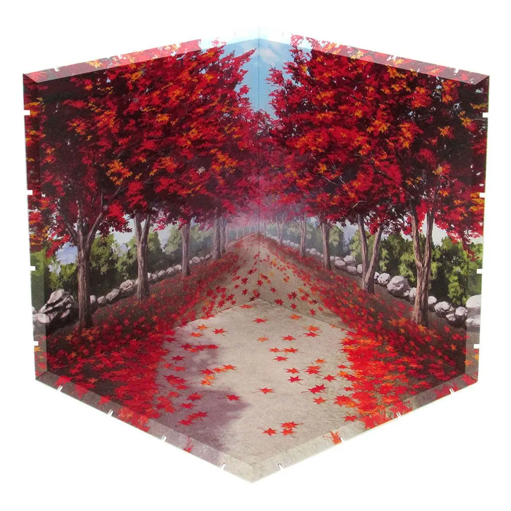 Dioramansion 200 Elementów Dekoracyjnych dla figurek Nendoroid i Figma Jesienne Drzewa zdjęcie produktu