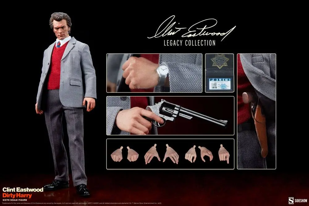 Dirty Harry Clint Eastwood Legacy Collection Figurka Akcji 1/6 Harry Callahan 30 cm zdjęcie produktu