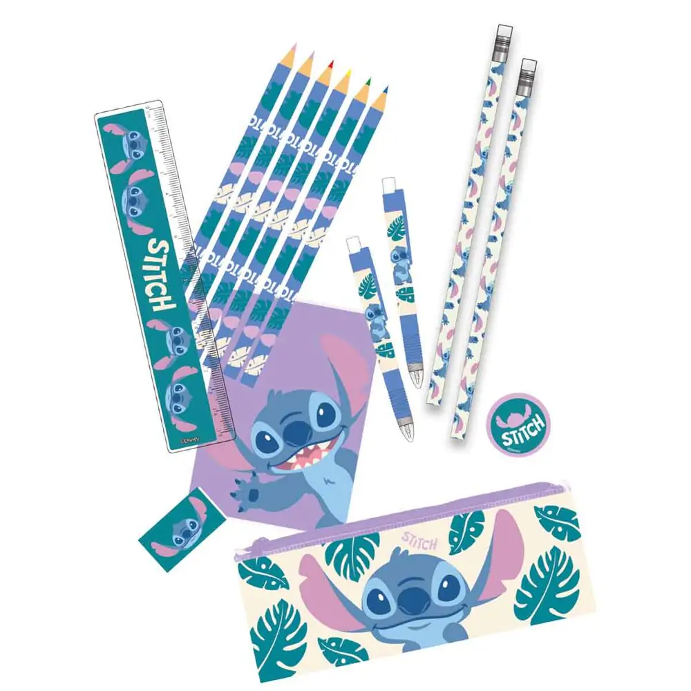 Disney Stitch zestaw artykułów papierniczych 14 szt. zdjęcie produktu