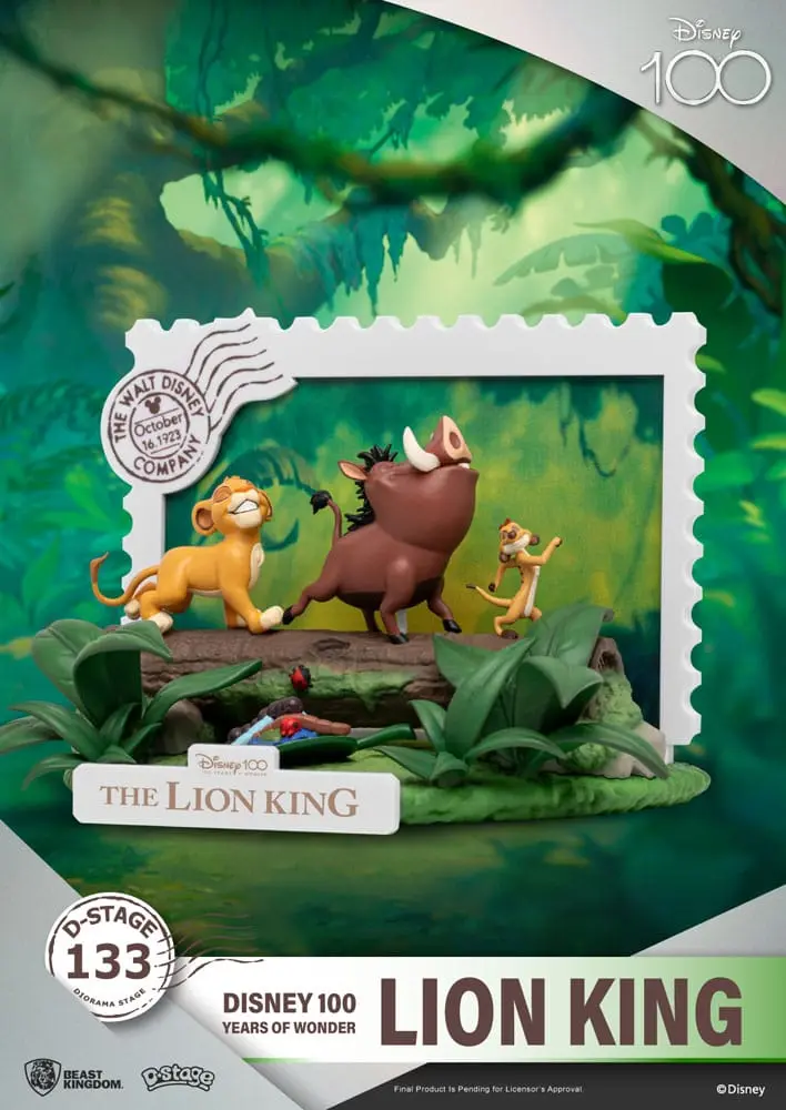 Disney 100 Years of Wonder D-Stage PVC Diorama Król Lew 10 cm zdjęcie produktu