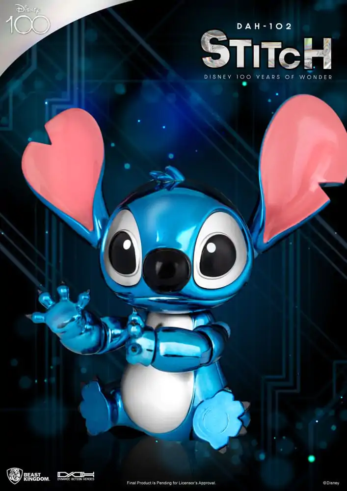 Disney 100 Years of Wonder Dynamic 8ction Heroes Figurka Akcji 1/9 Stitch (Lilo & Stitch) 16 cm zdjęcie produktu