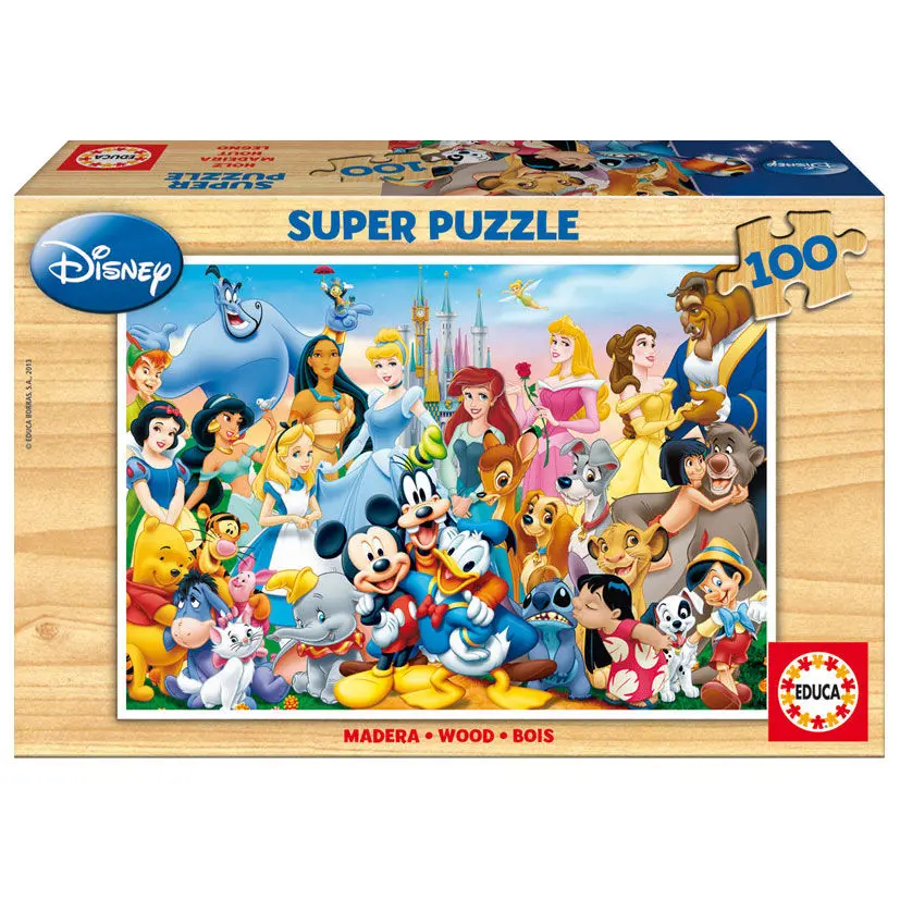 Disney The Wonderful World of Disney puzzle 100 elementów zdjęcie produktu