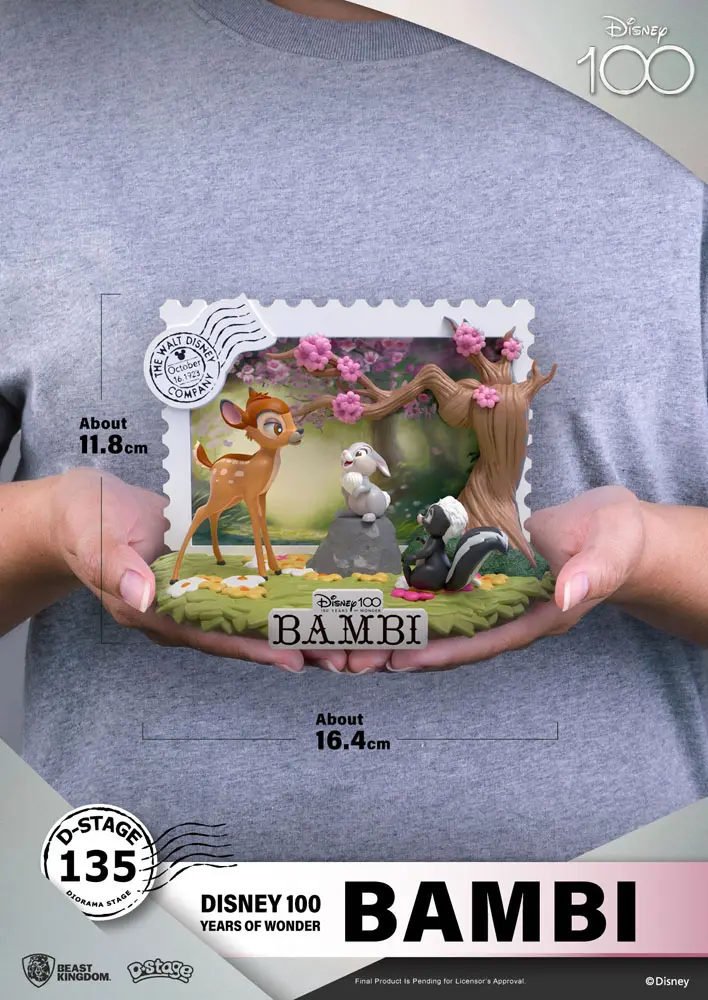 Disney 100th Anniversary D-Stage PVC Diorama Bambi 12 cm zdjęcie produktu