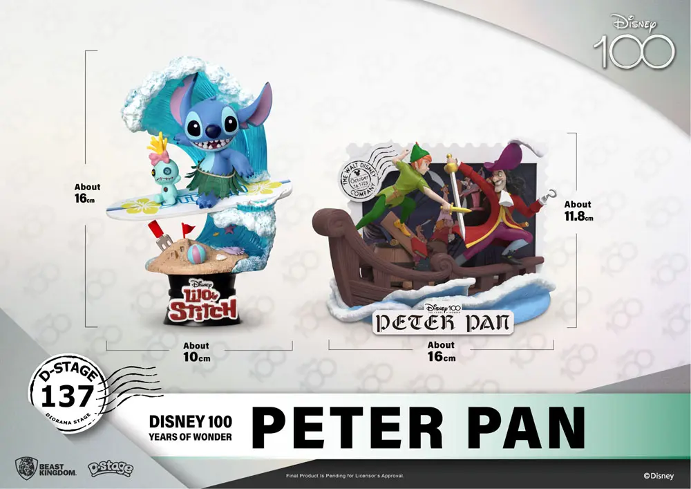 Disney 100th Anniversary D-Stage PVC Diorama Piotruś Pan 12 cm zdjęcie produktu