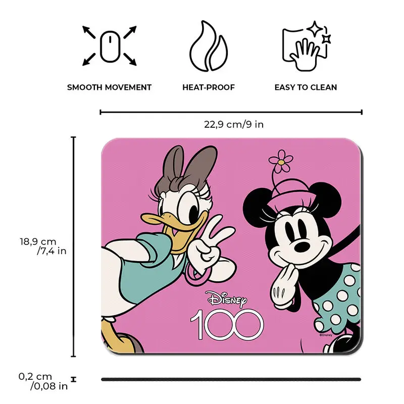 Disney 100th Anniversary Minnie & Daisy podkładka pod mysz zdjęcie produktu