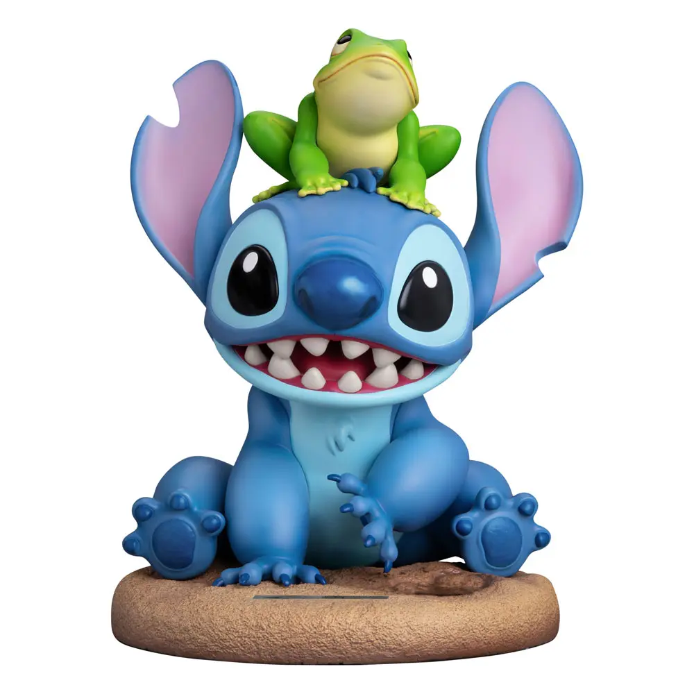 Disney 100th Master Craft Statue Stitch ze Żabą 34 cm zdjęcie produktu
