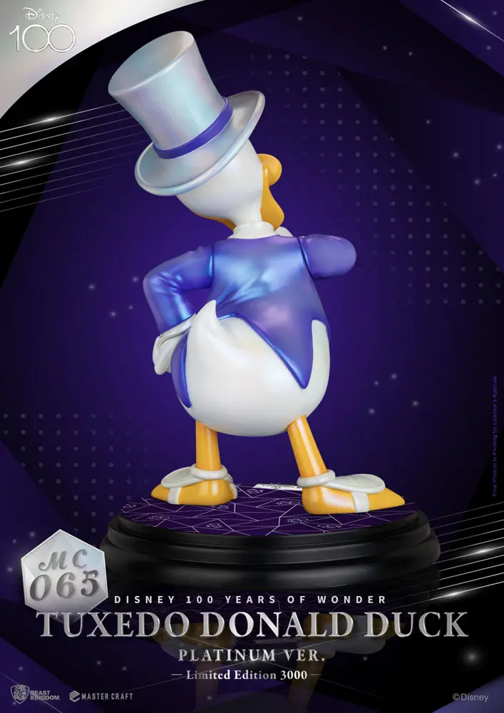 Disney 100th Master Craft Statua Tuxedo Kaczor Donald (Platinum Ver.) zdjęcie produktu