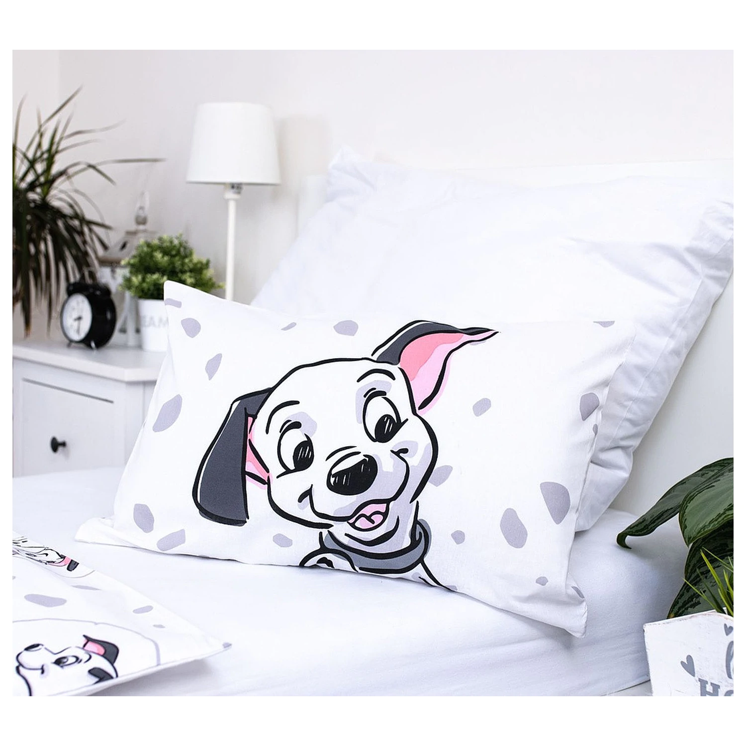 Disney 101 Dalmatians Biała Poszewka na Kołdrę dla maluchów i przedszkolaków zdjęcie produktu