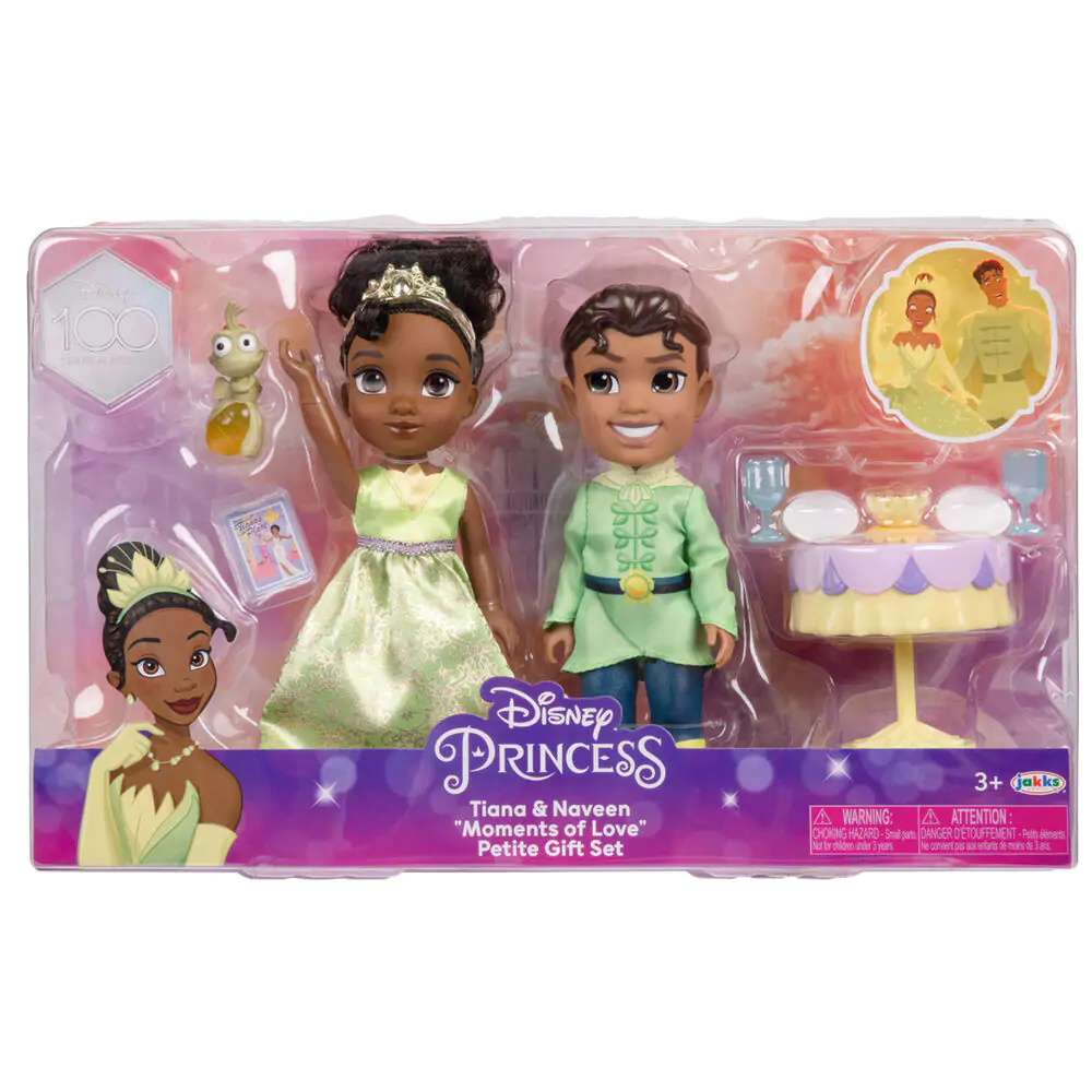 Disney Księżniczka i Żaba Tiana + Naveen lalka 15 cm zdjęcie produktu