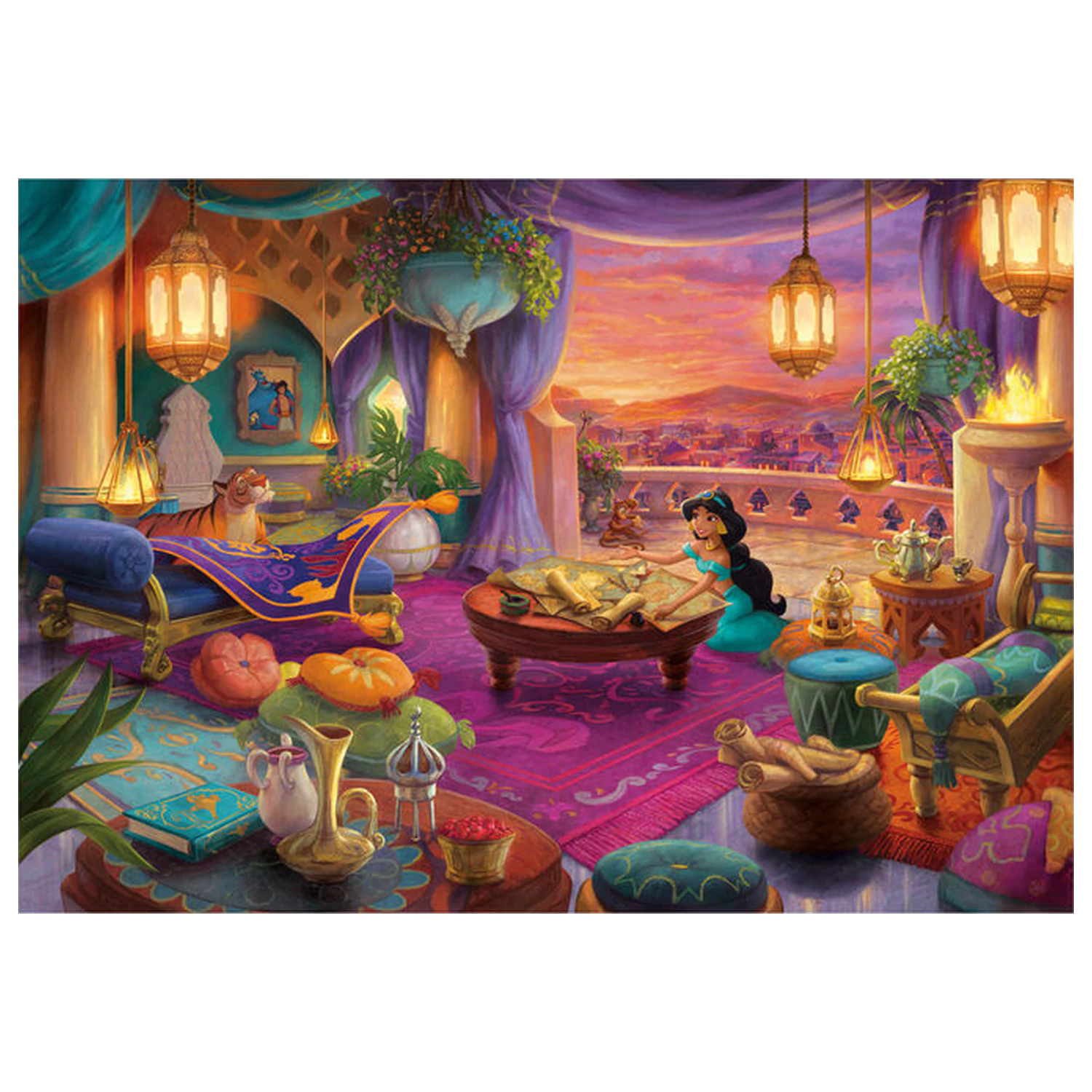 Disney Aladdin Jasmine puzzle 500 elementów zdjęcie produktu