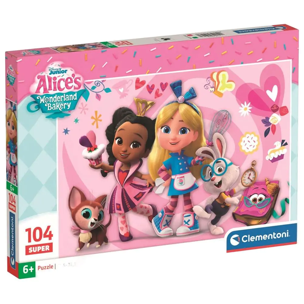 Disney Alice Bakery super puzzle 104 elementy zdjęcie produktu