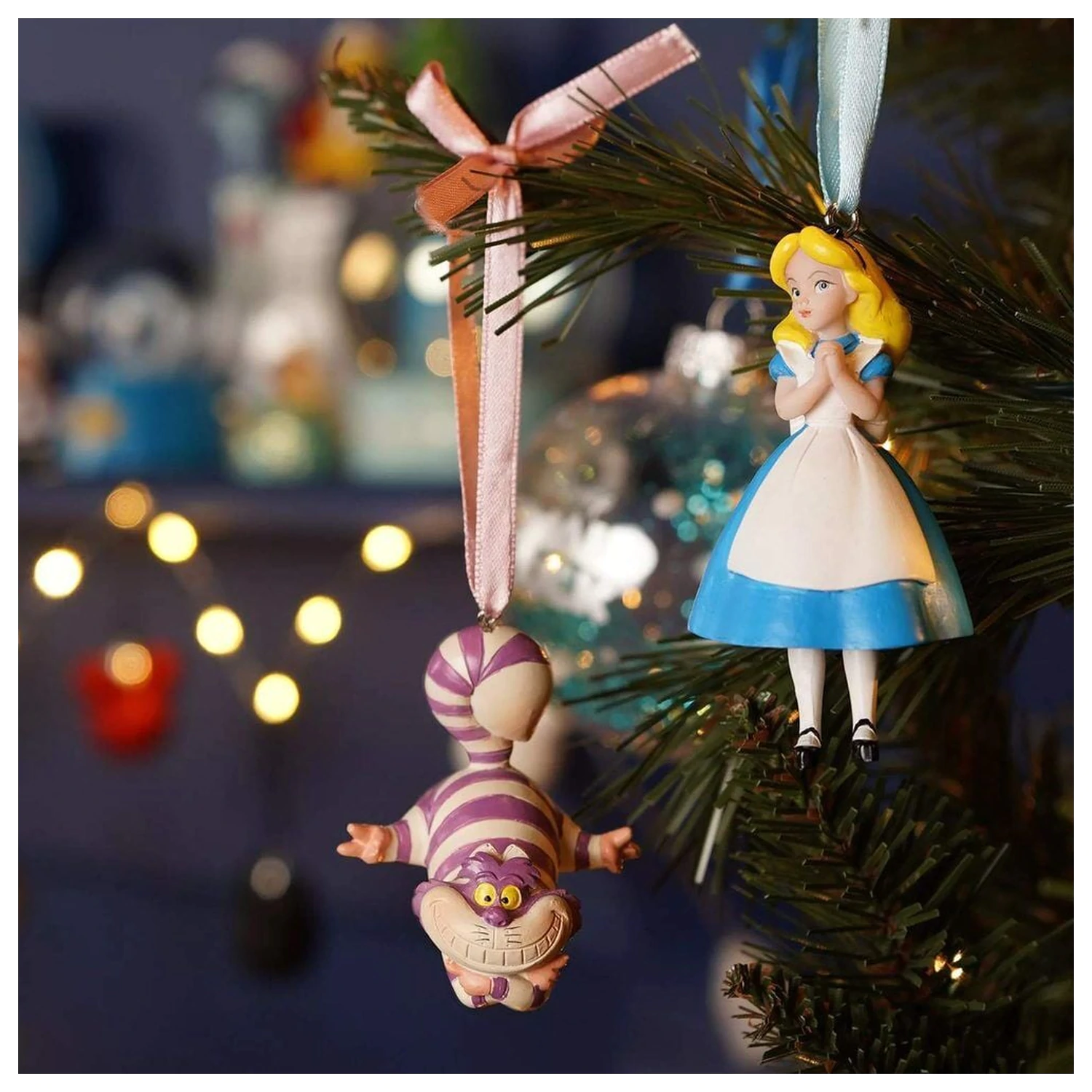 Disney Alice in Wonderland Zestaw 2 wiszących dekoracji zdjęcie produktu