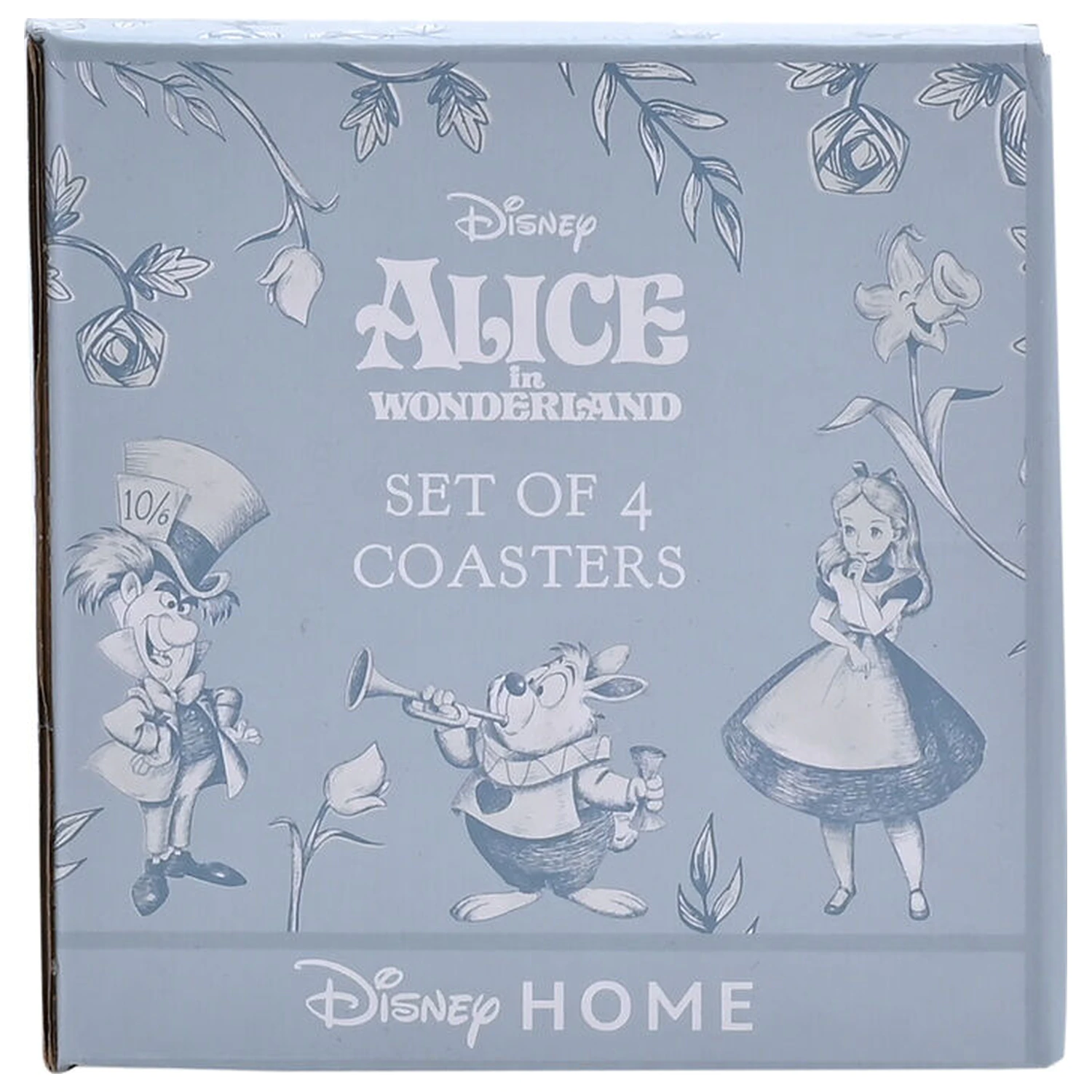 Disney Alice in Wonderland zestaw 4 podkładek pod kubek zdjęcie produktu