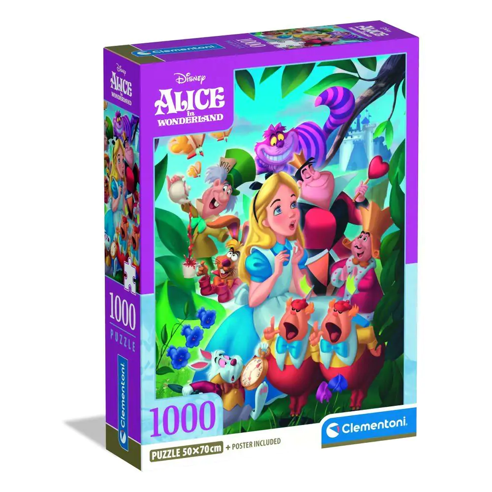 Puzzle Disney Alicja w Krainie Czarów 1000pcs zdjęcie produktu