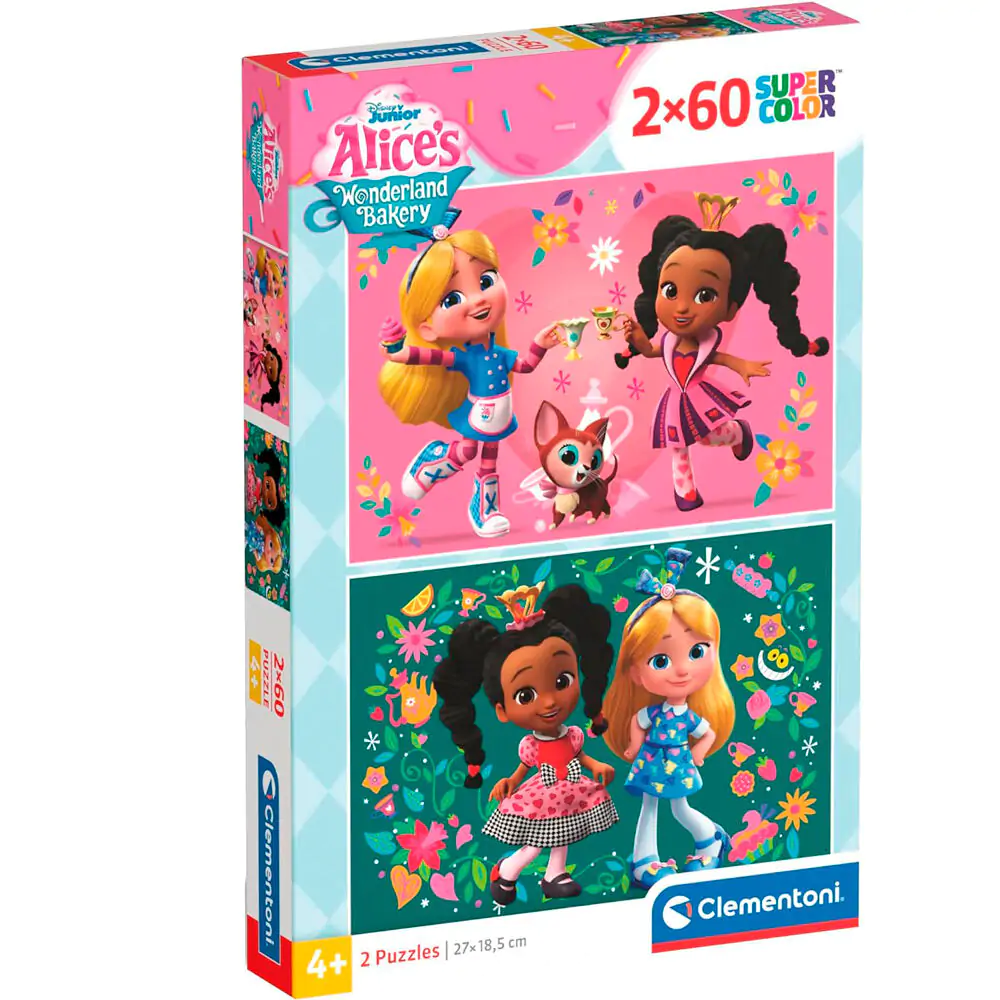 Puzzle Disney Alicia Bakery 2x60 elementów zdjęcie produktu