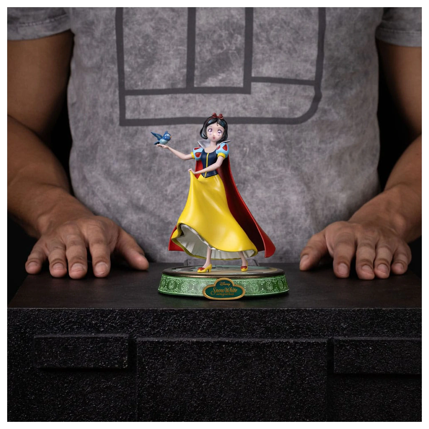 Disney Anime Princess Scale Statua Królewny Śnieżki 17 cm zdjęcie produktu