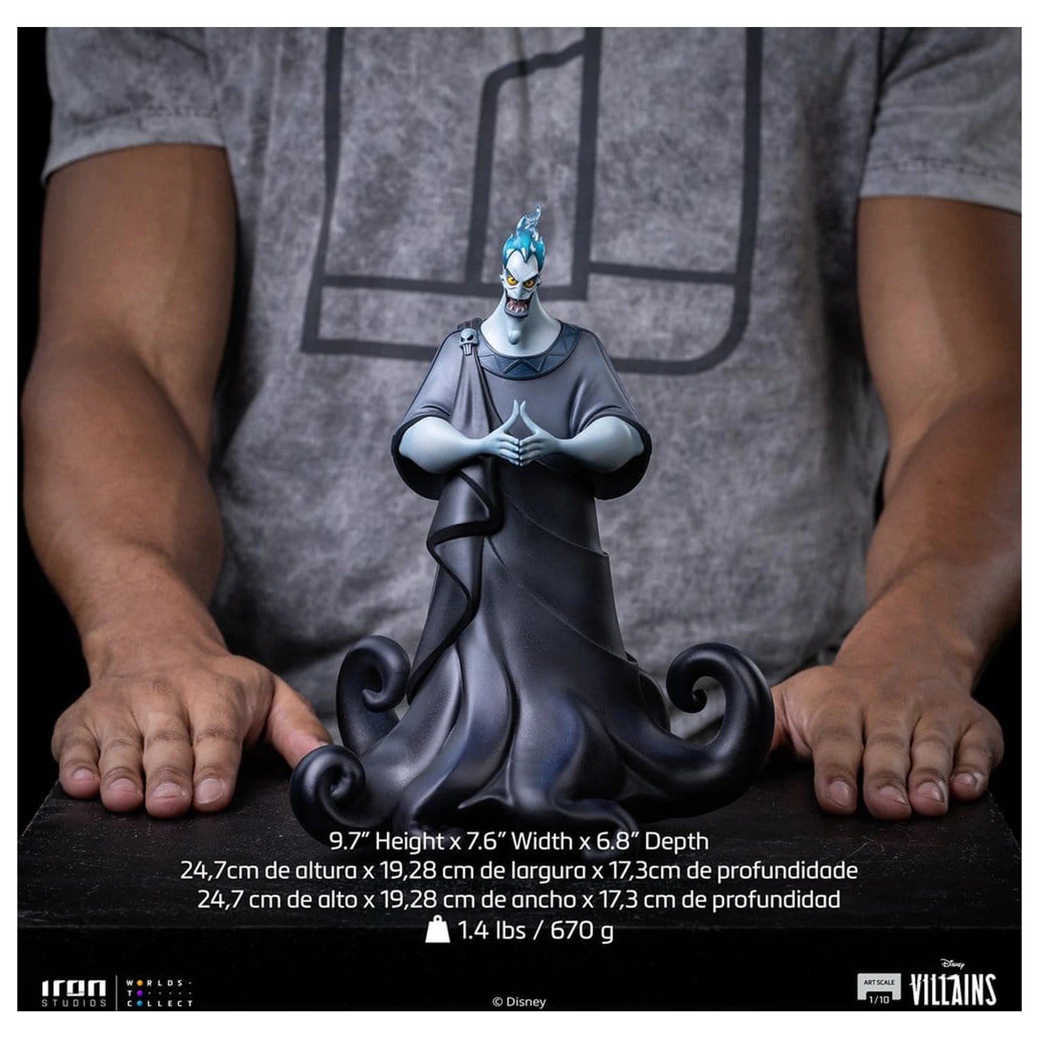Disney Art Scale Statua 1/10 Hades Regular 25 cm zdjęcie produktu