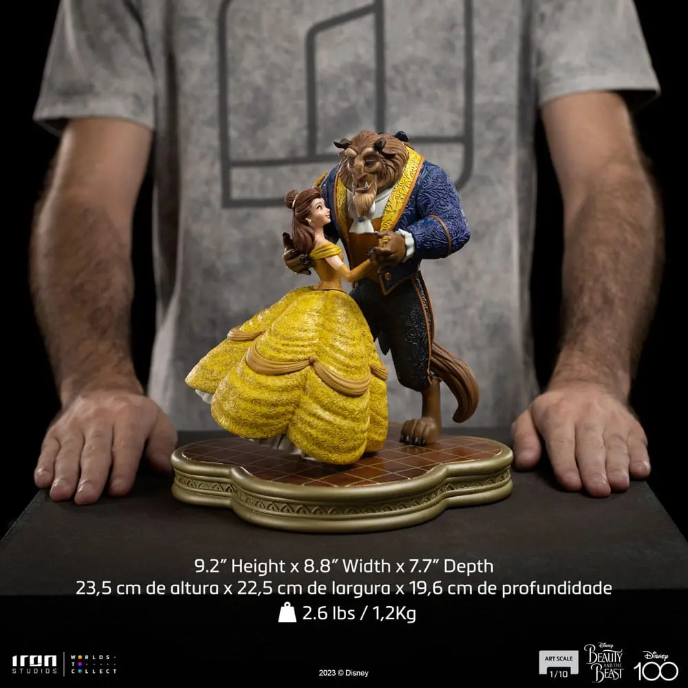 Disney Art Scale Statue 1/10 Piękna i Bestia 29 cm zdjęcie produktu