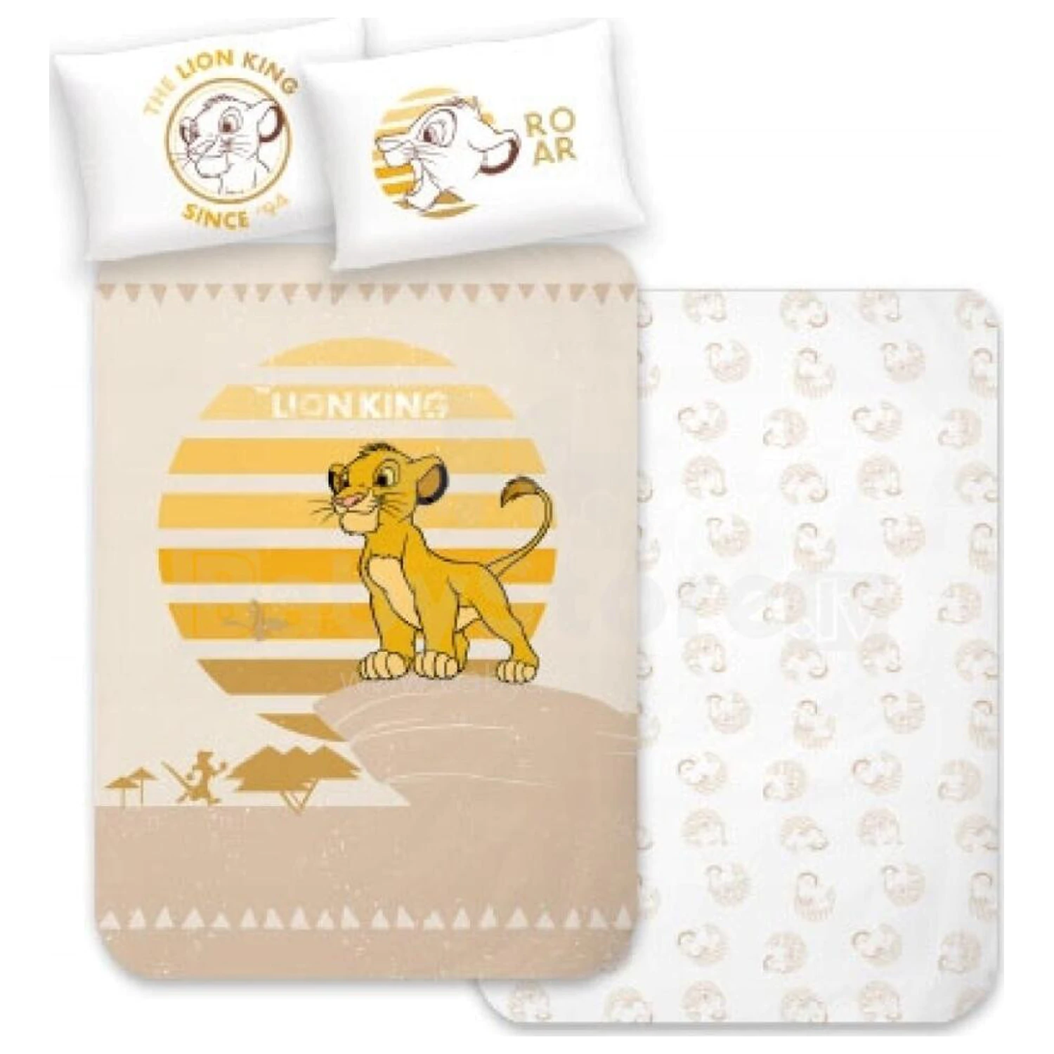 Disney The Lion King Roar kids, pościel dla przedszkolaków, poszwa na kołdrę zdjęcie produktu