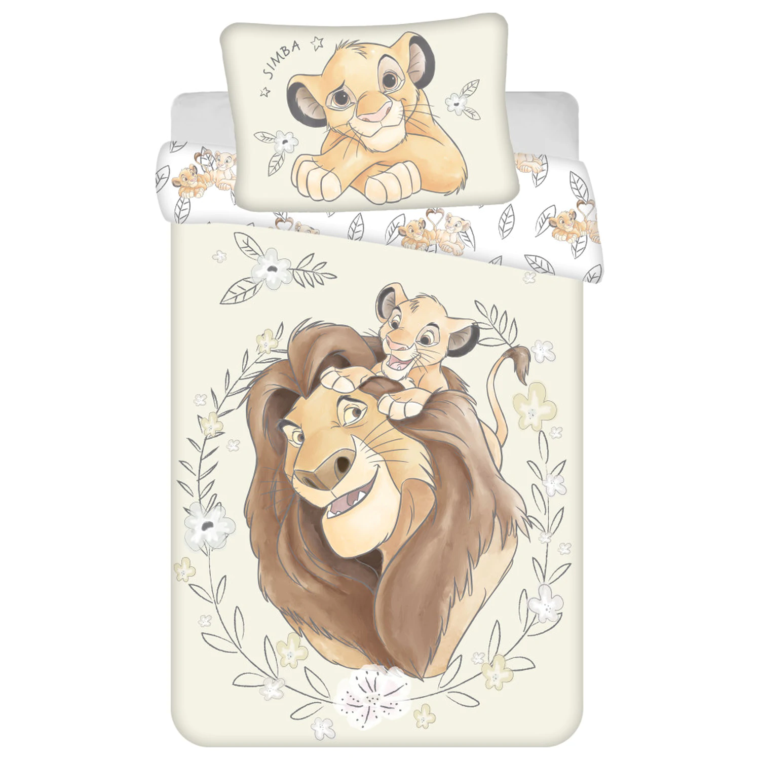 Disney The Lion King Simba Poszewka na kołdrę dla maluchów zdjęcie produktu