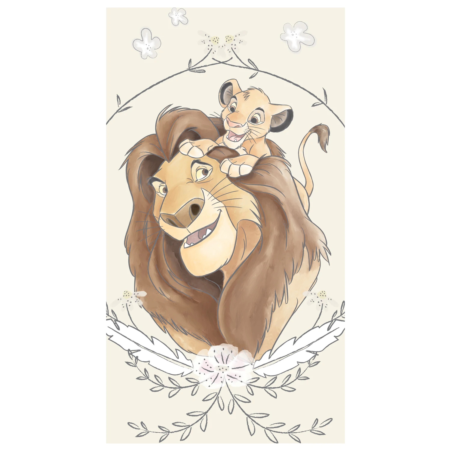 Disney The Lion King Simba ręcznik zdjęcie produktu