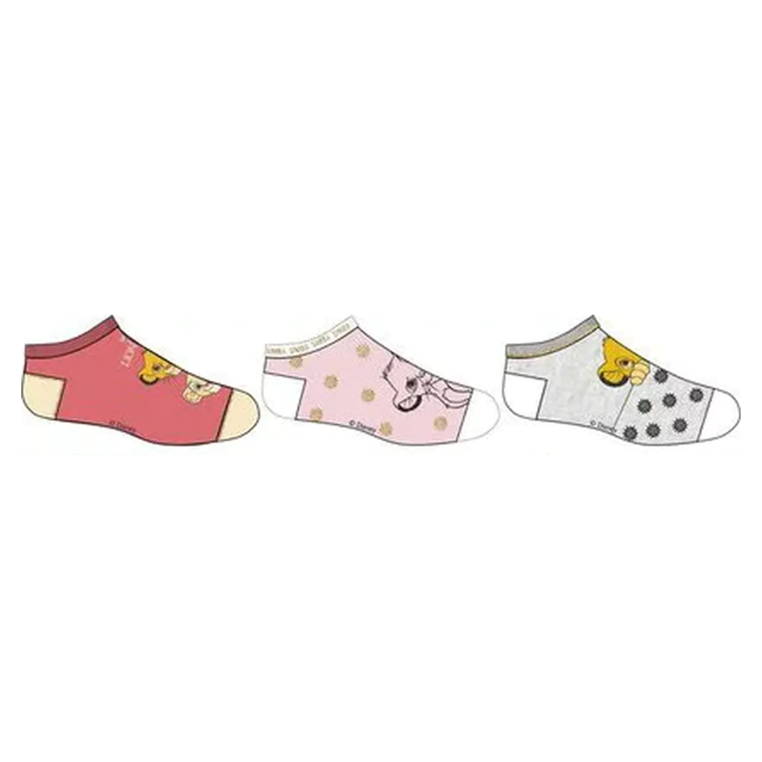 Disney The Lion King Spots dziecięce skarpety Secret Socks 31/34 zdjęcie produktu