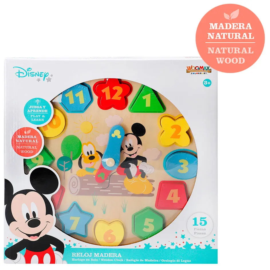 Disney Baby drewniany zegar zdjęcie produktu