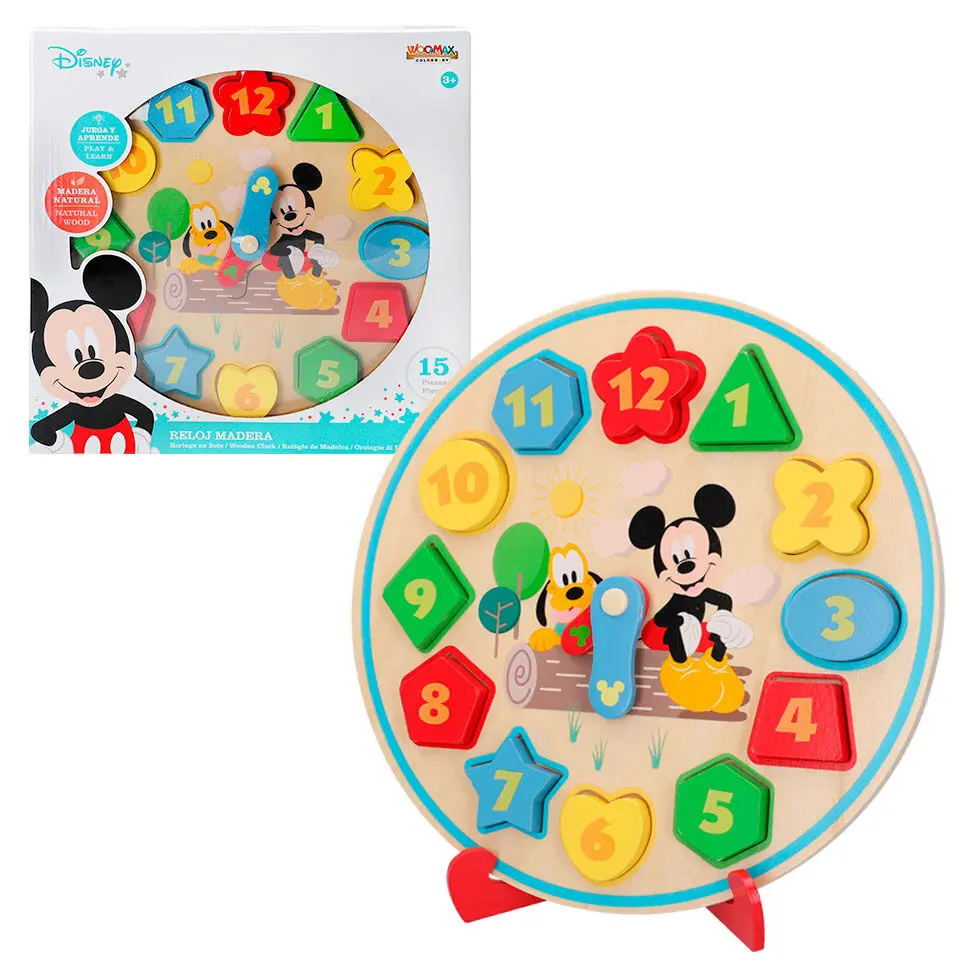 Disney Baby drewniany zegar zdjęcie produktu