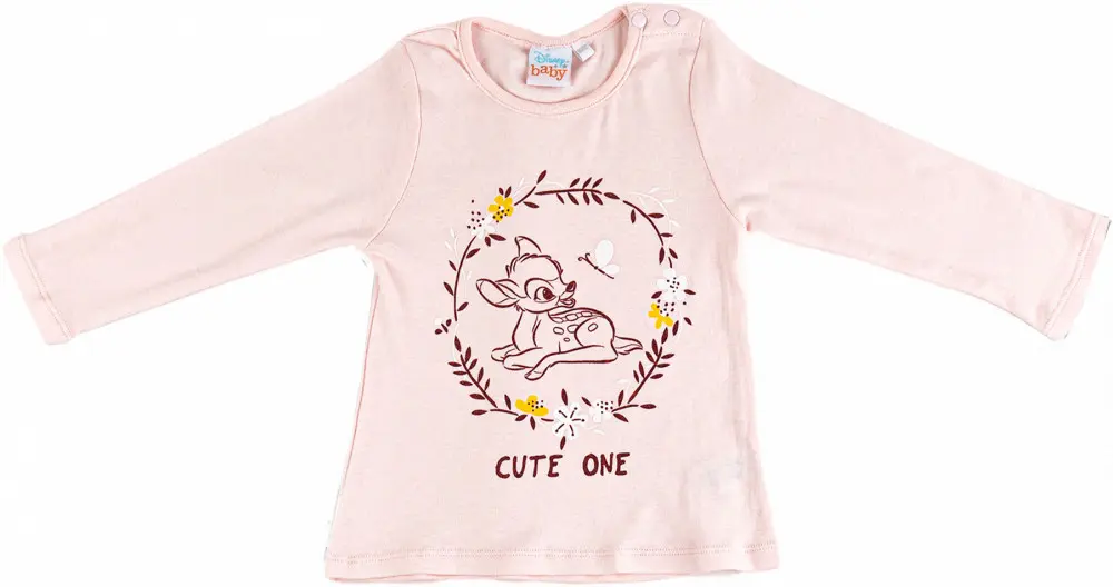Disney Bambi niemowlęca koszulka T-shirt, top 2-częściowy zdjęcie produktu