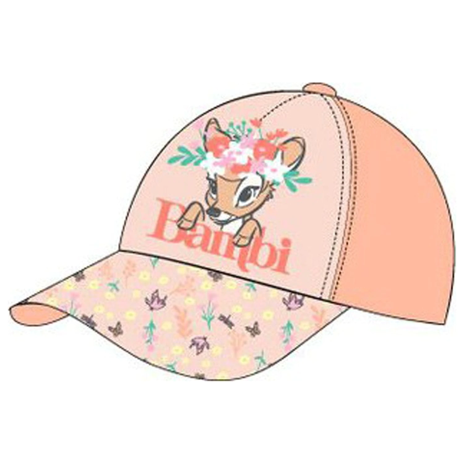 Disney Bambi Blossom niemowlęca czapeczka bejsbolówka 48 cm zdjęcie produktu