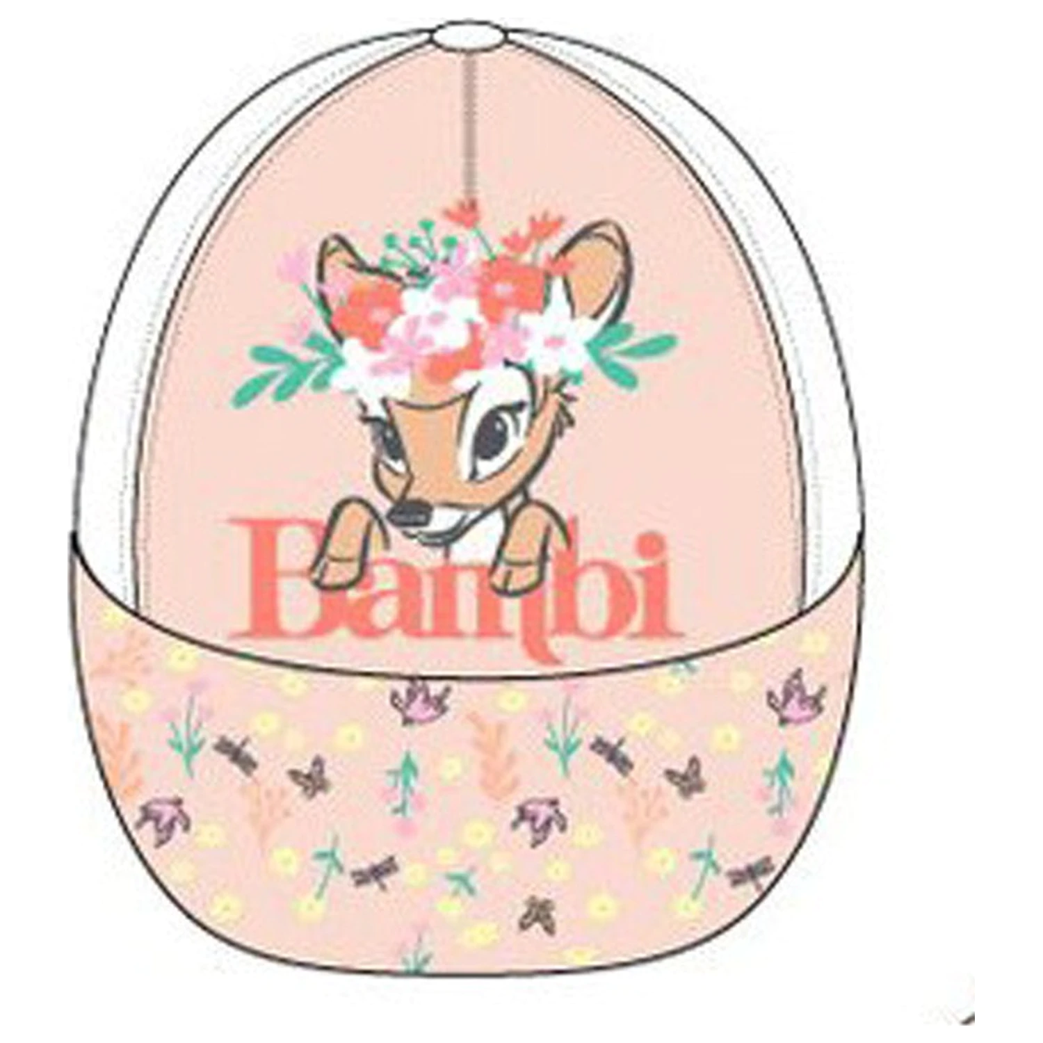 Disney Bambi Blossom White czapeczka baseballowa dla niemowląt 50 cm zdjęcie produktu