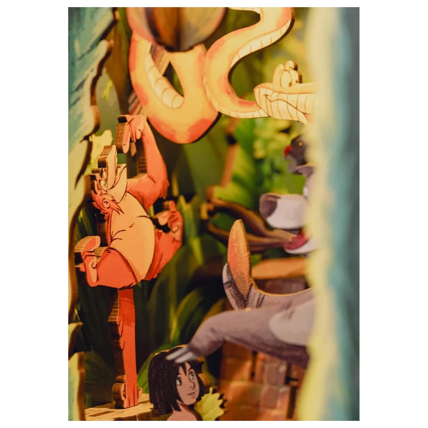 Disney Book Nook Kit The Jungle Book 68 szt. + światło LED zdjęcie produktu
